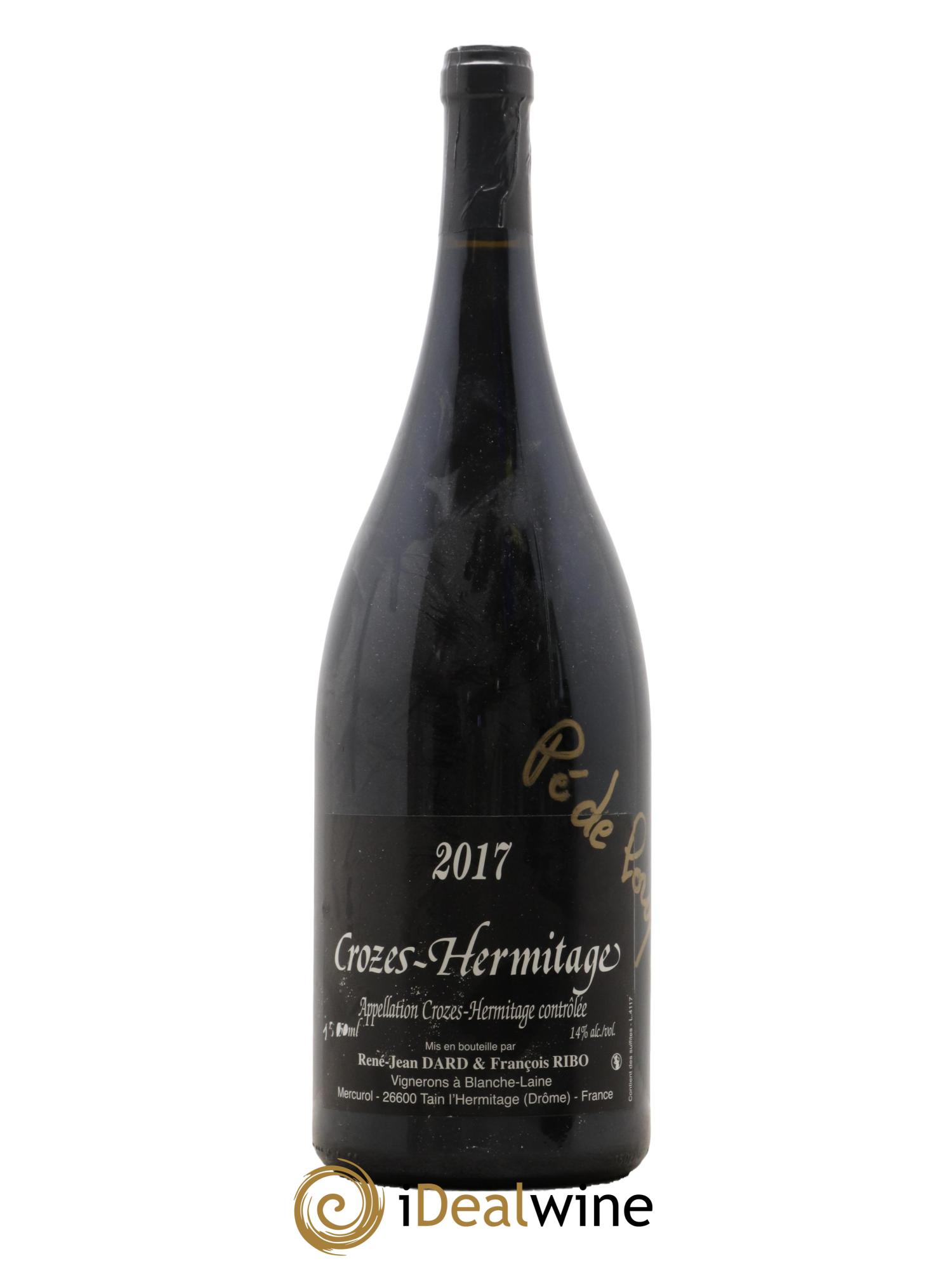 Crozes-Hermitage Pé De Loup Dard et Ribo 2017 - Lot de 1 magnum - 0