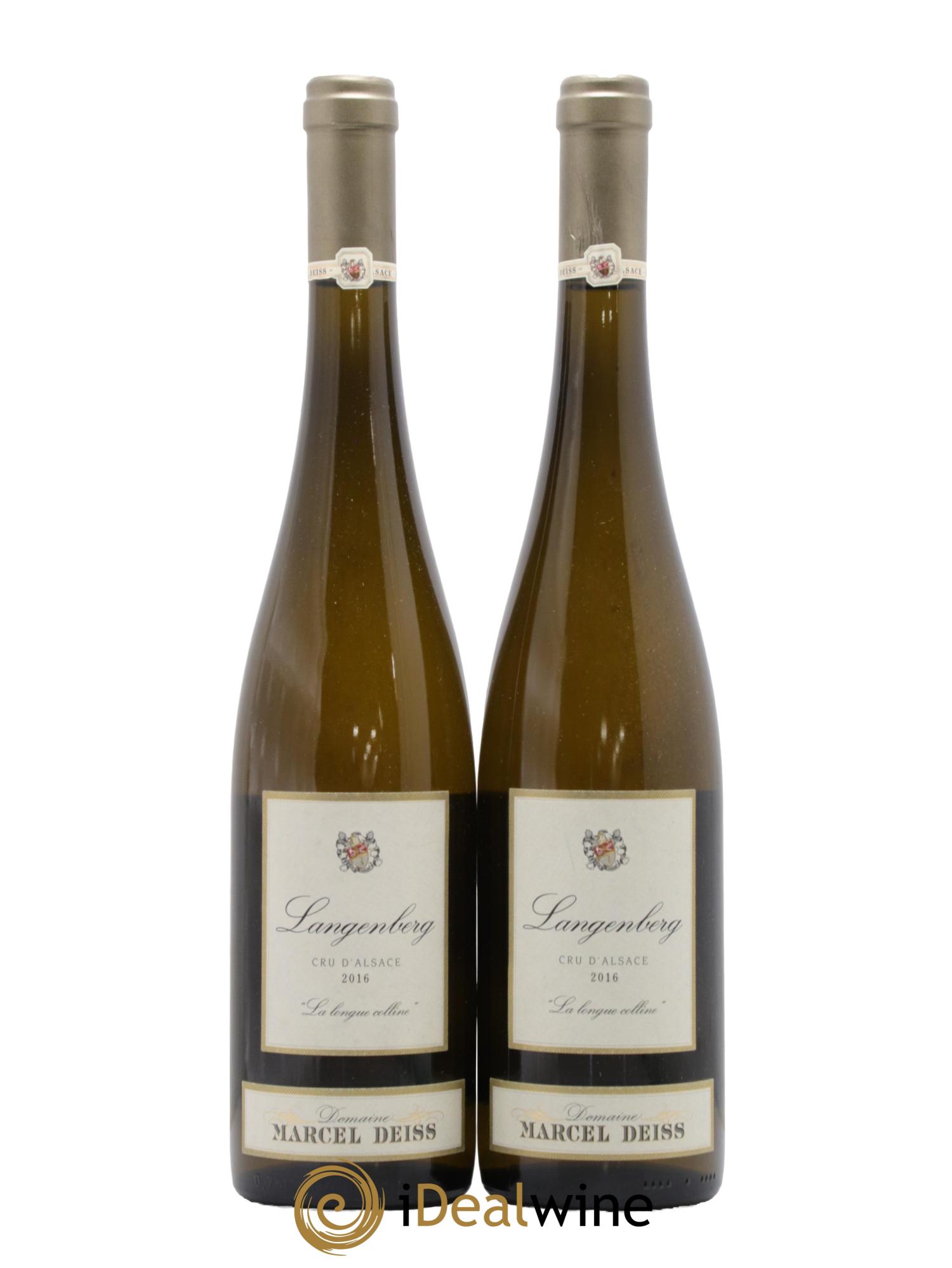Alsace Langenberg Marcel Deiss (Domaine) 2016 - Lot de 2 bouteilles - 0
