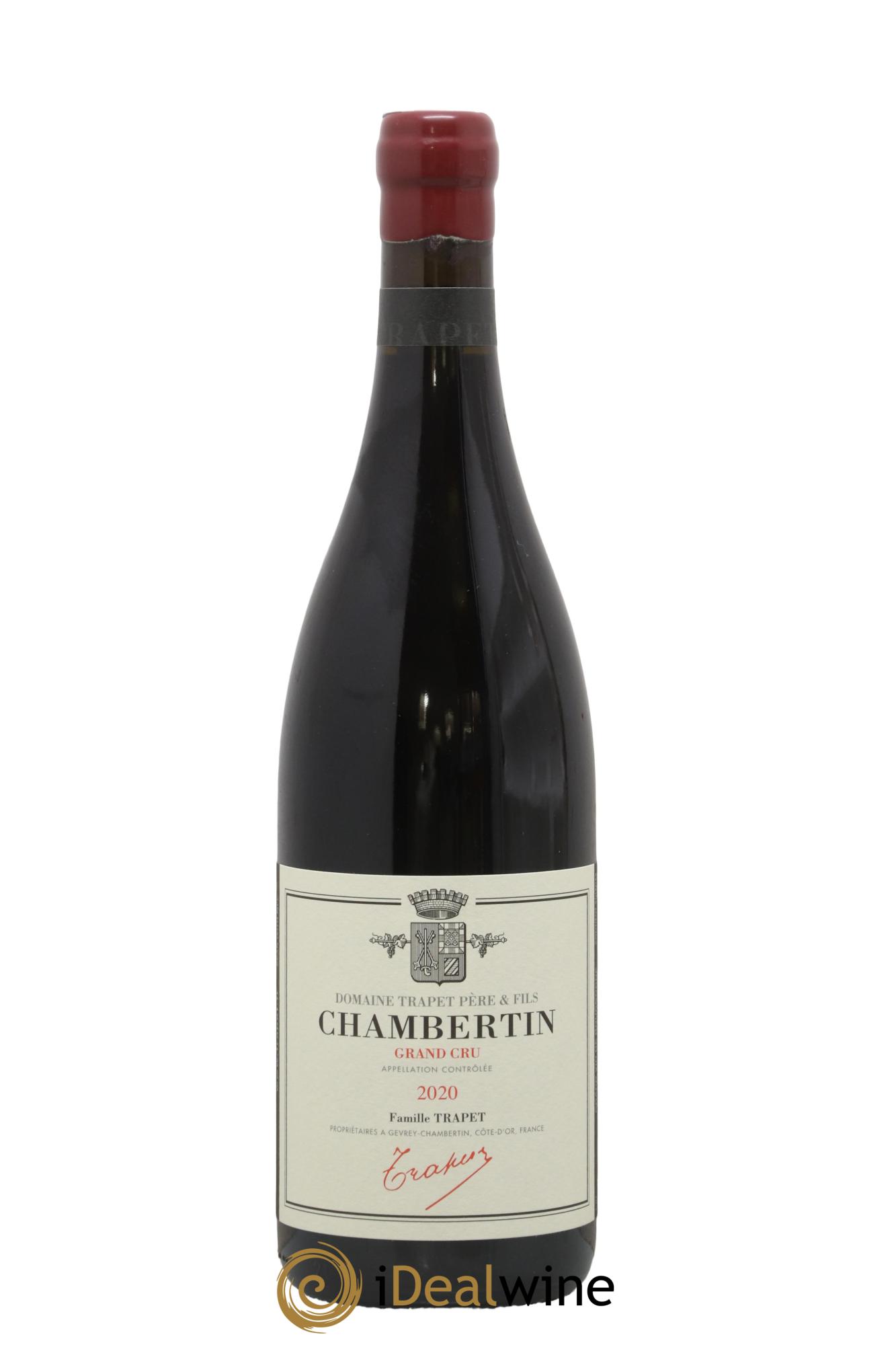 Chambertin Grand Cru Domaine Trapet 2020 - Lot de 1 bouteille - 0