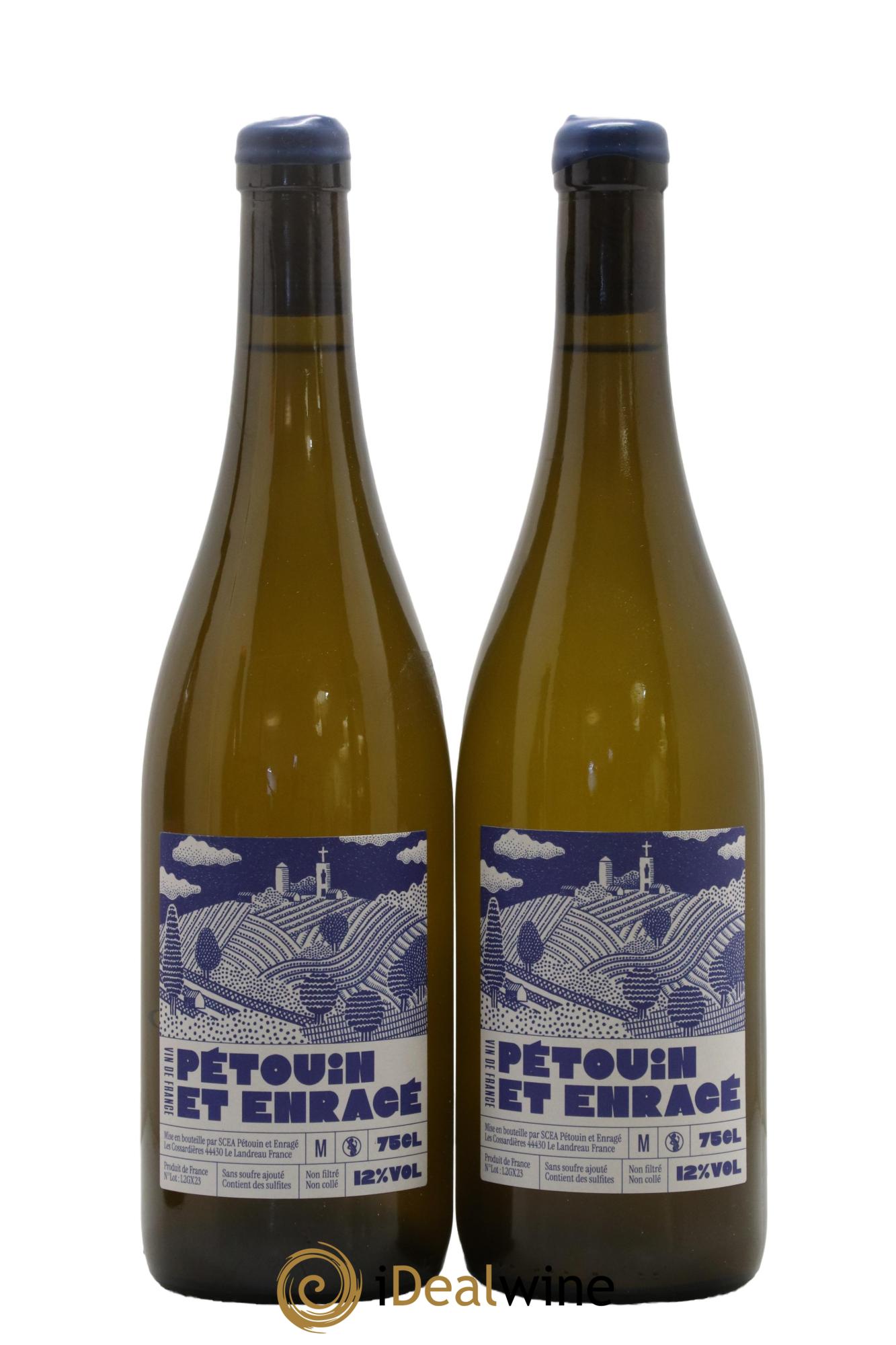 Vin de France M Pétouin et Enragé 2023 - Lot de 2 bouteilles - 0
