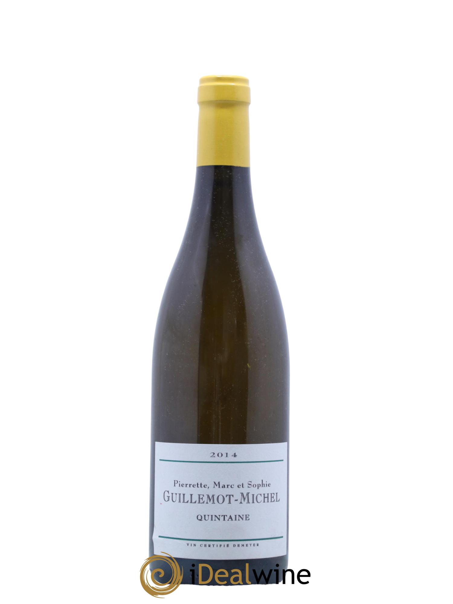 Mâcon Clesse Quintaine Domaine Guillemot Michel 2014 - Lot de 1 bouteille - 0