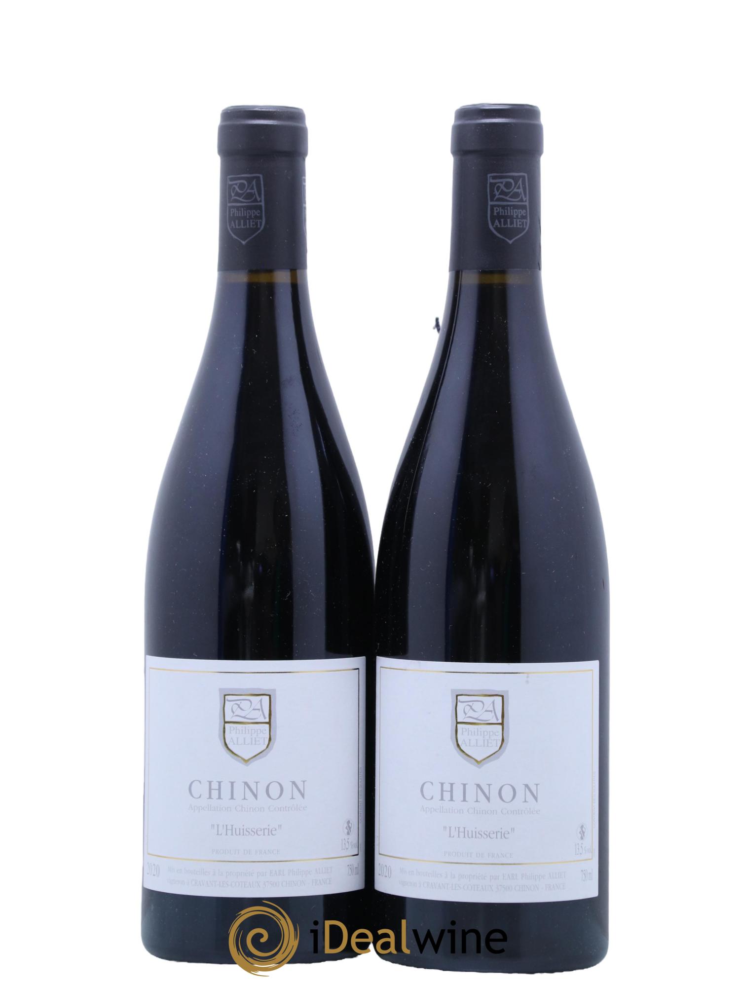 Chinon L'Huisserie Philippe Alliet 2020 - Lot de 2 bouteilles - 0