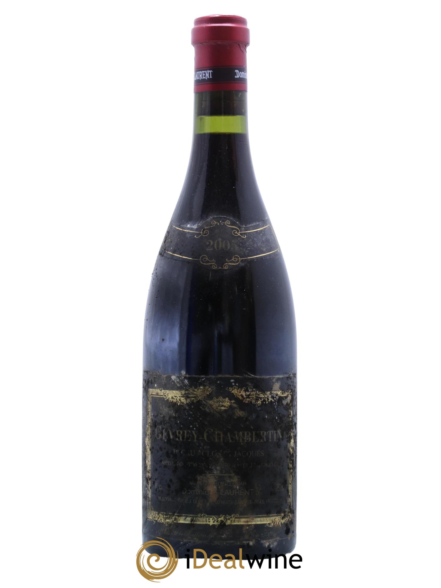 Gevrey-Chambertin 1er Cru Clos Saint Jacques Dominique Laurent 2005 - Lot de 1 bouteille - 0