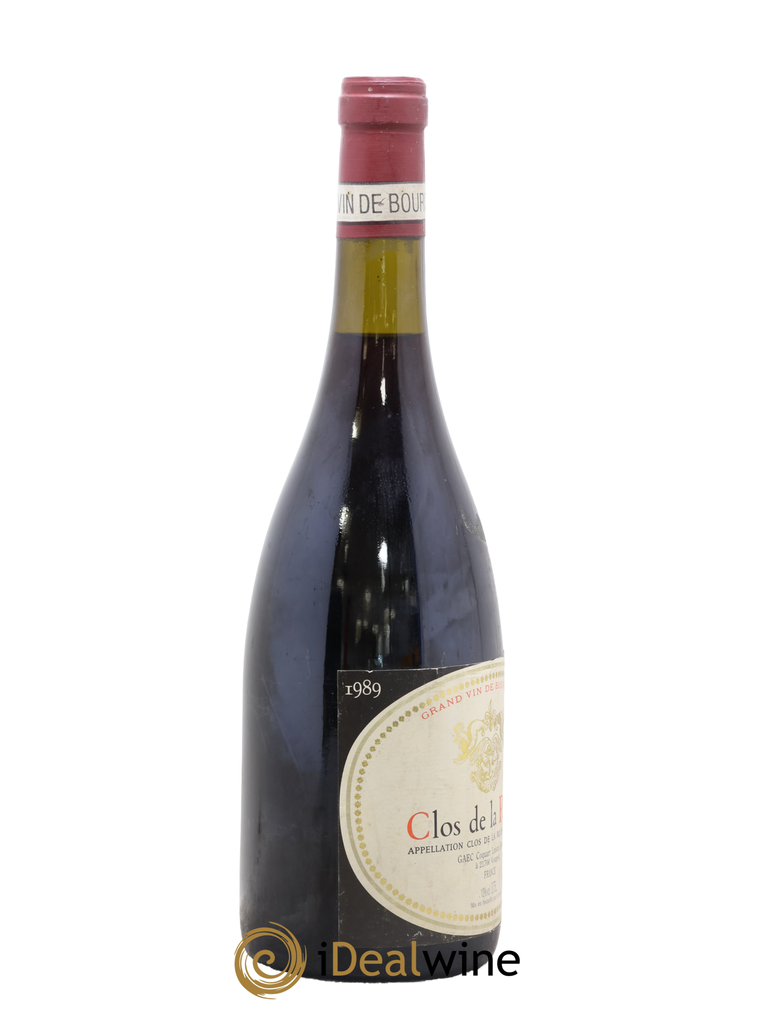 Clos de la Roche Grand Cru Coquard Loison-Fleurot 1989 - Lot de 1 bouteille - 1