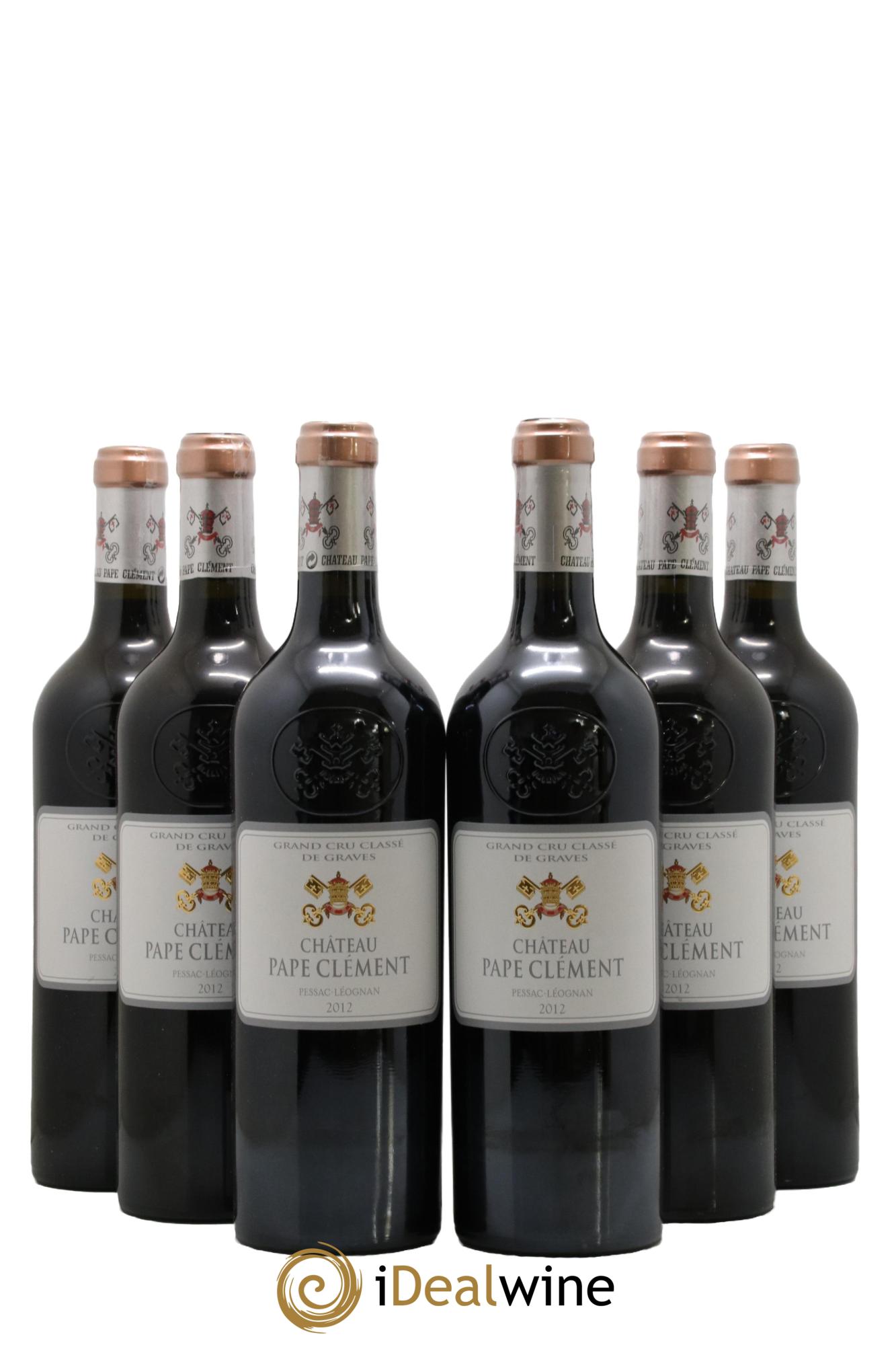 Château Pape Clément Cru Classé de Graves 2012 - Lot of 6 bottles - 0