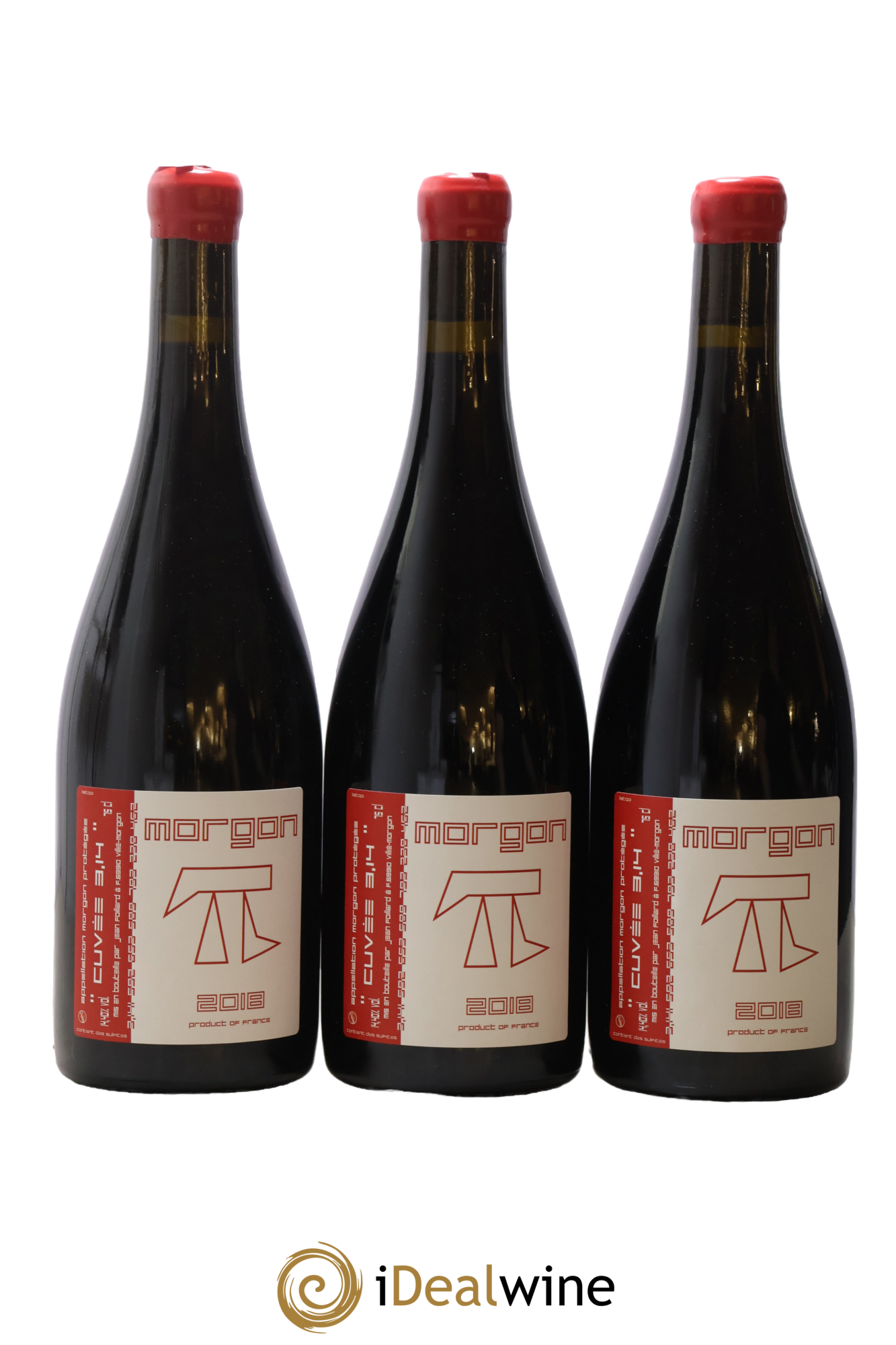 Morgon 3.14 Jean Foillard 2018 - Posten von 3 Flaschen - 0