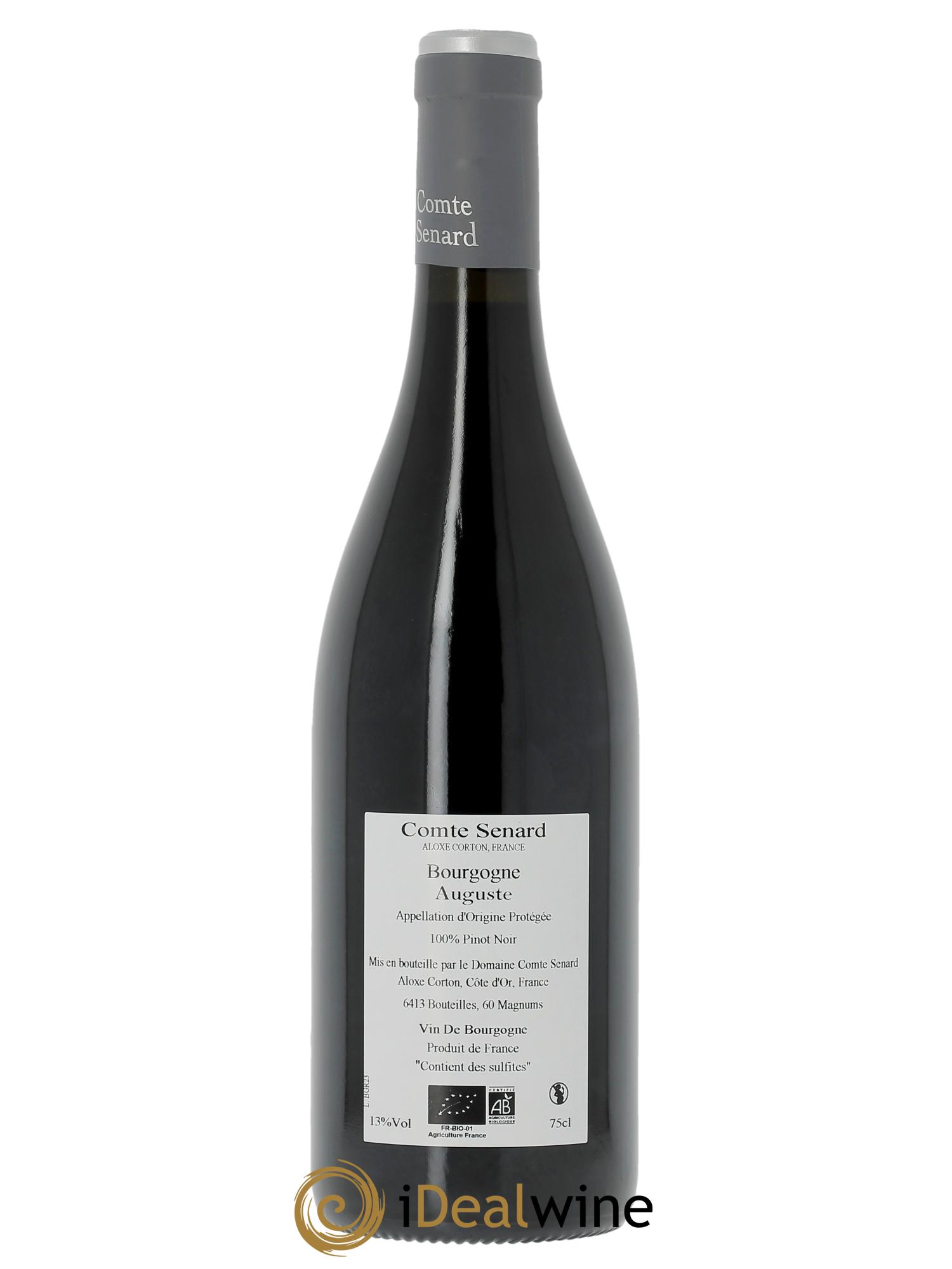 Bourgogne Pinot Noir Auguste Comte Senard 2023 - Lot de 1 bouteille - 1
