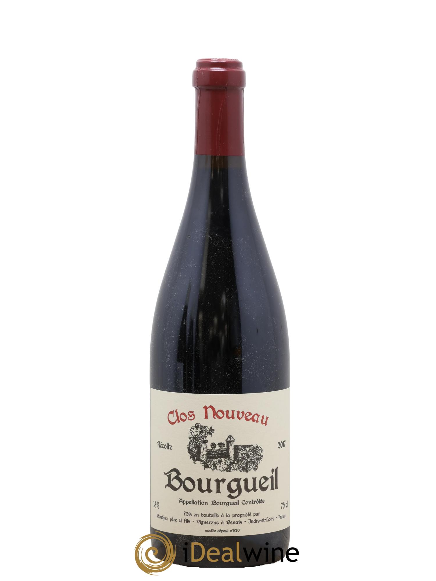 Bourgueil Clos Nouveau Domaine du Bel Air 2017 - Posten von 1 Flasche - 0