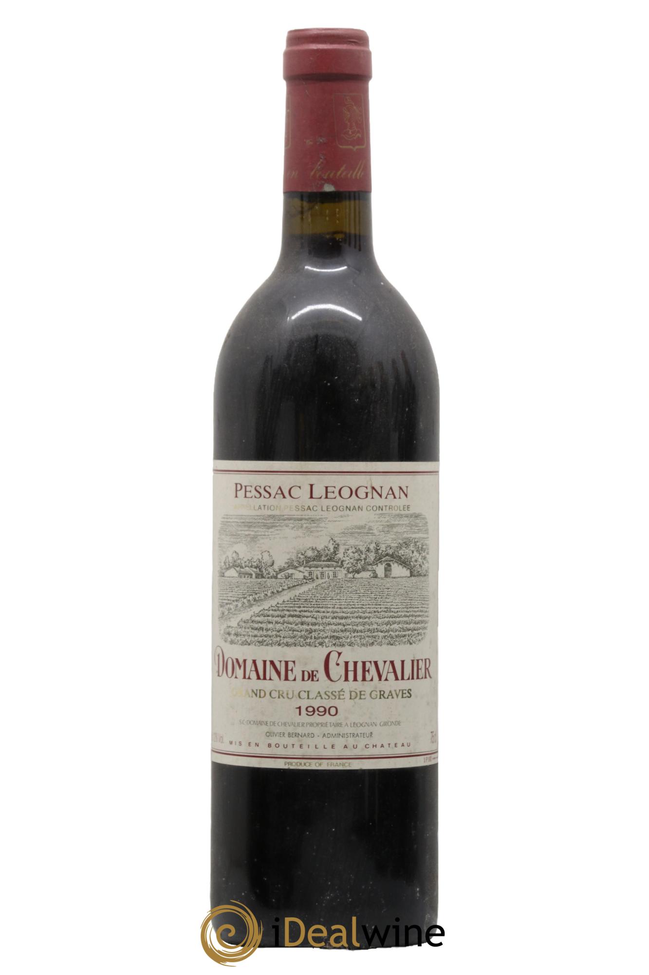 Domaine de Chevalier Cru Classé de Graves 1990 - Lot de 1 bouteille - 0