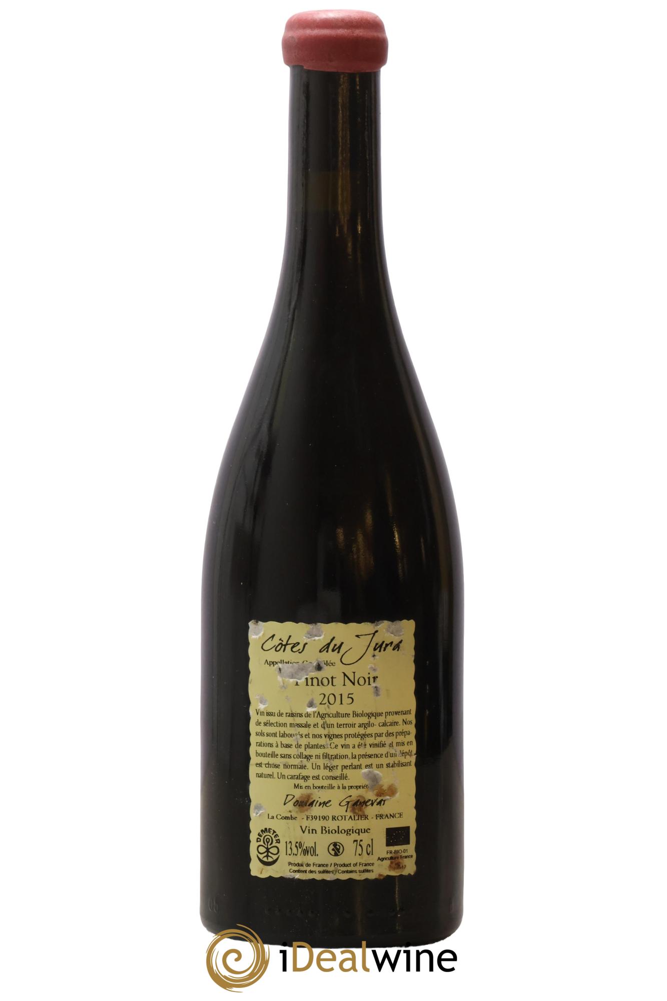 Côtes du Jura Cuvée Julien Jean-François Ganevat (Domaine) 2015 - Lot de 1 bouteille - 1