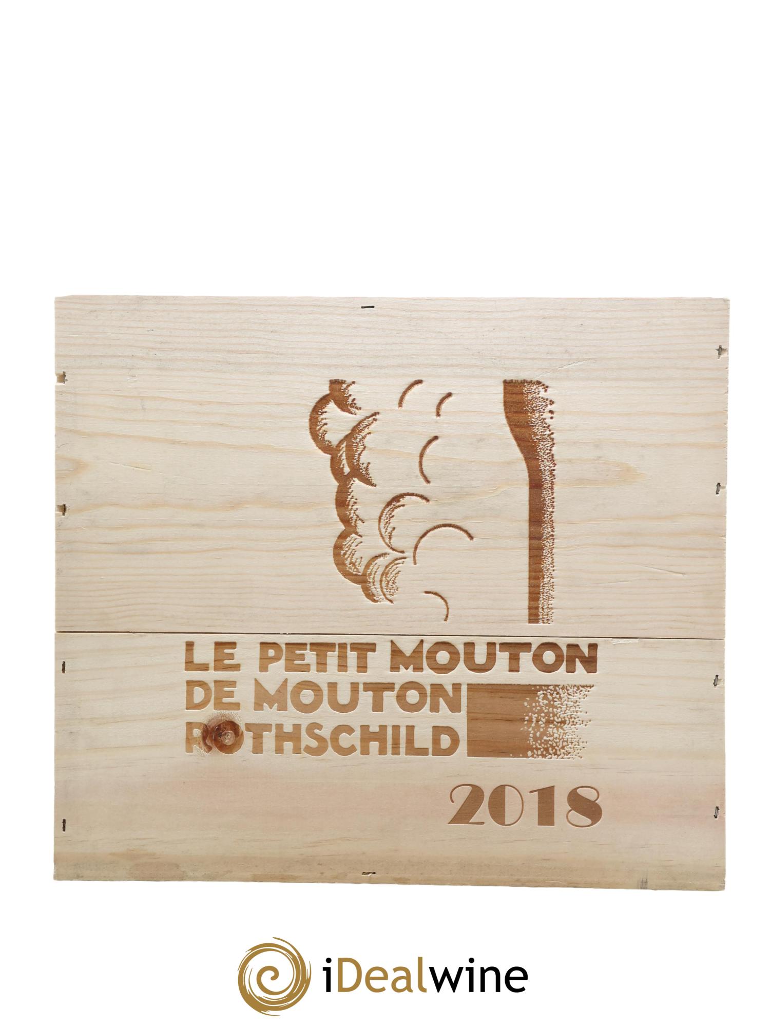 Petit Mouton Second Vin 2018 - Lot de 3 bouteilles - 2