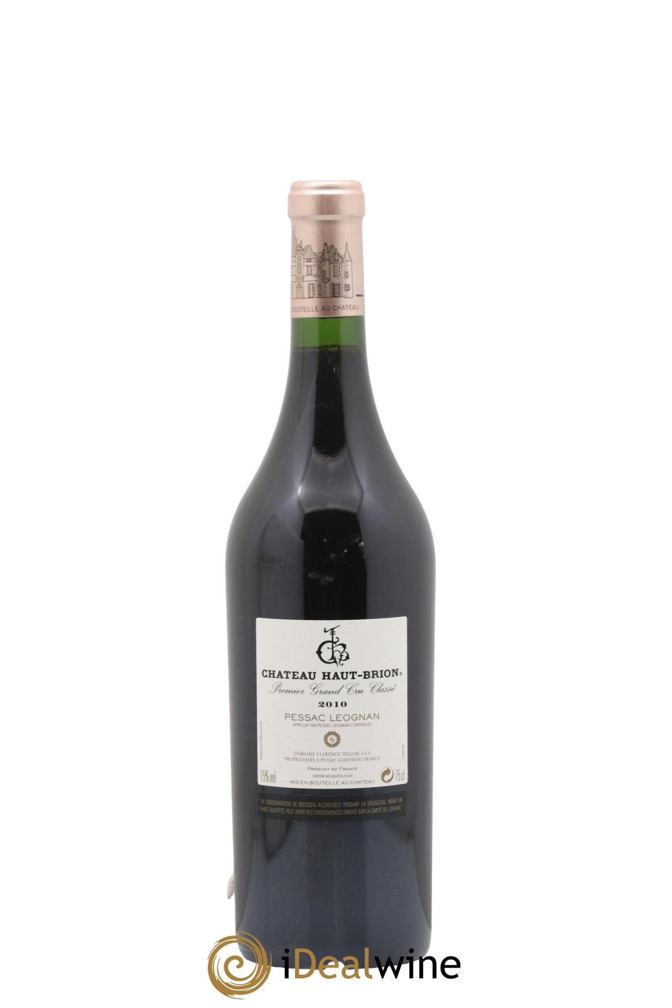 Château Haut Brion 1er Grand Cru Classé 2010 - Lotto di 1 bottiglia - 1