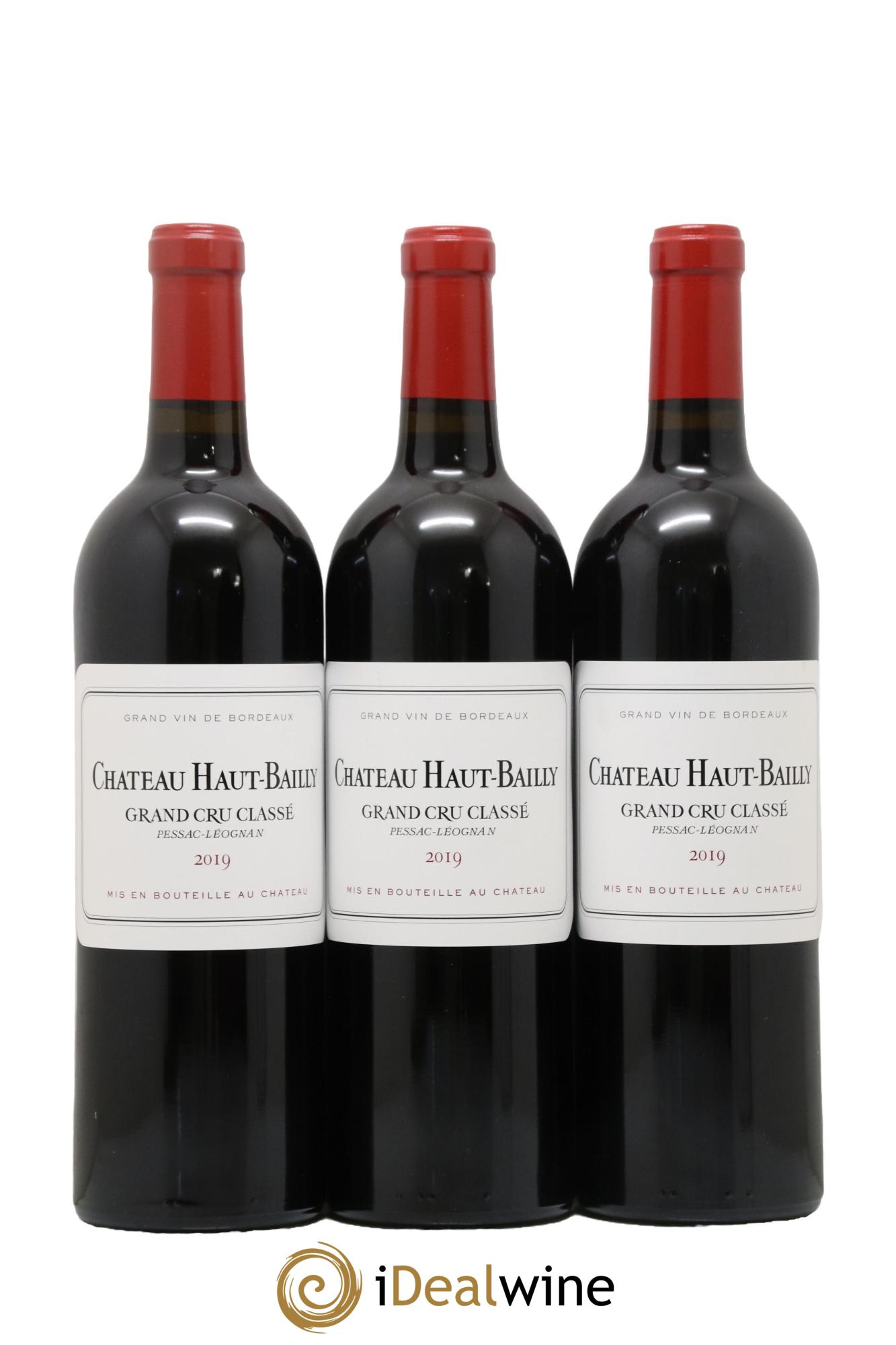 Château Haut-Bailly Cru Classé de Graves  2019 - Posten von 3 Flaschen - 0