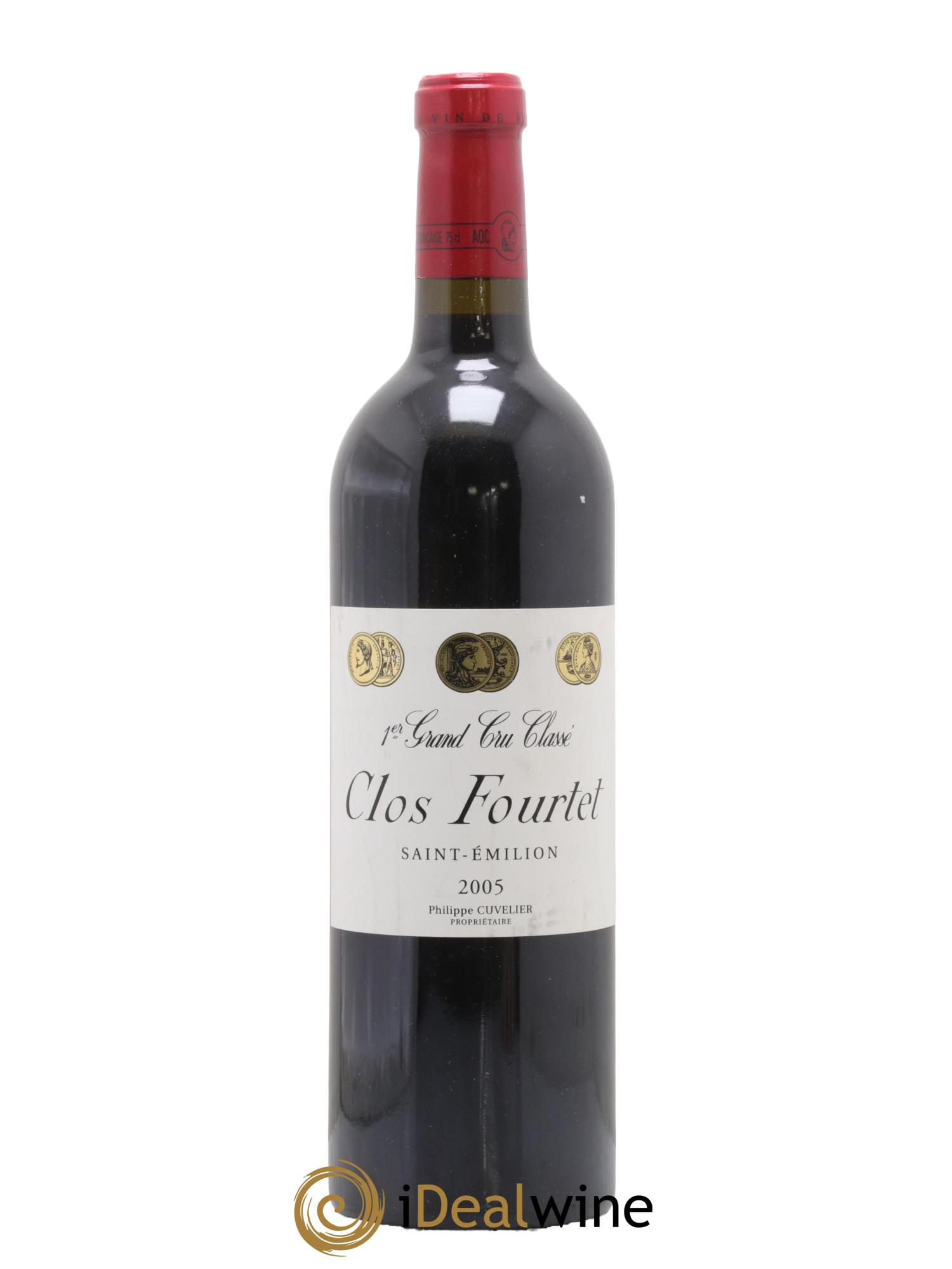 Clos Fourtet 1er Grand Cru Classé B 2005 - Lot of 1 bottle - 0