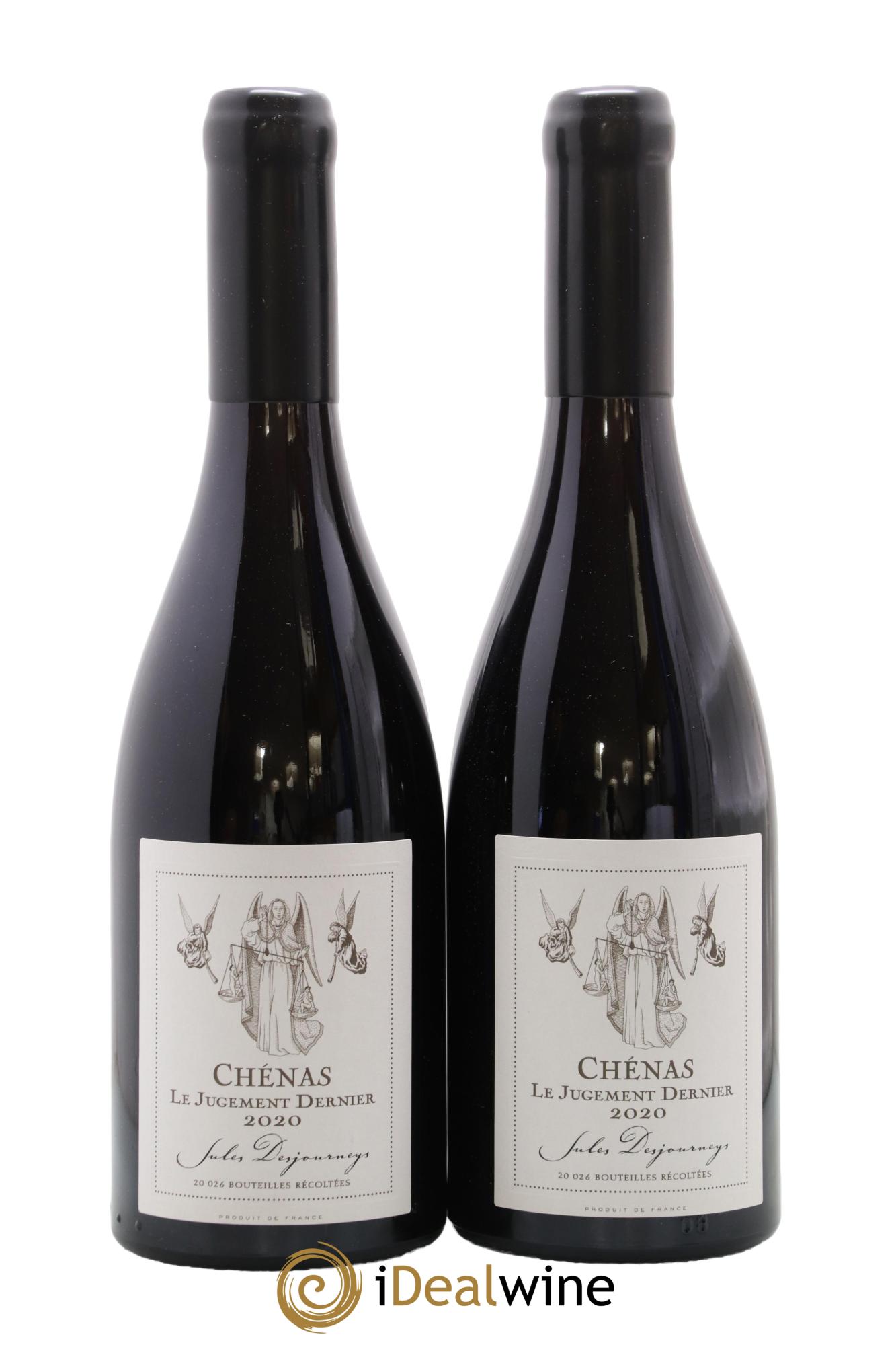Chénas Le Jugement Dernier Jules Desjourneys 2020 - Lot de 2 bouteilles - 0