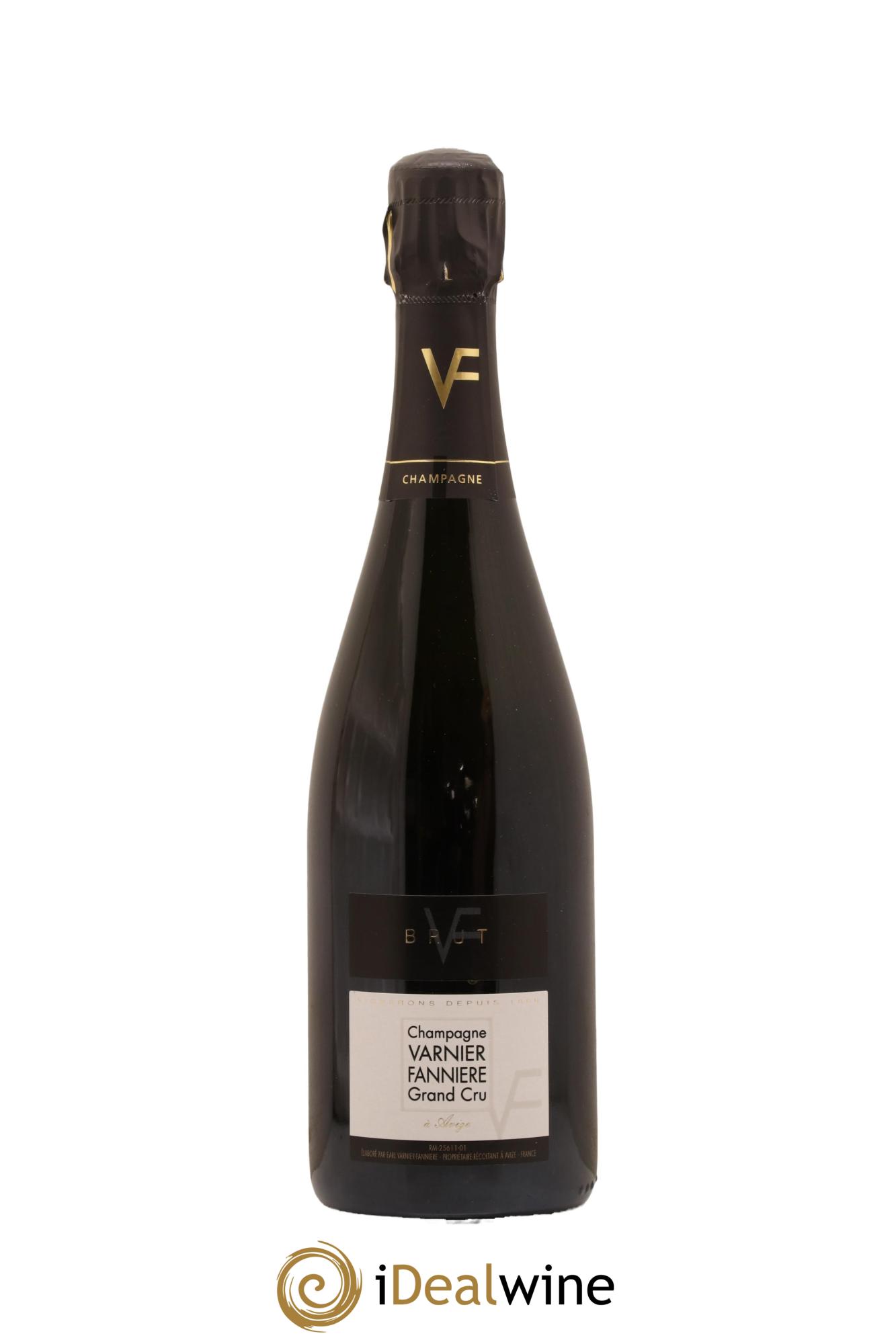 Champagne Grand Cru Brut Maison Varnier Fanniere - Lot de 1 bouteille - 0