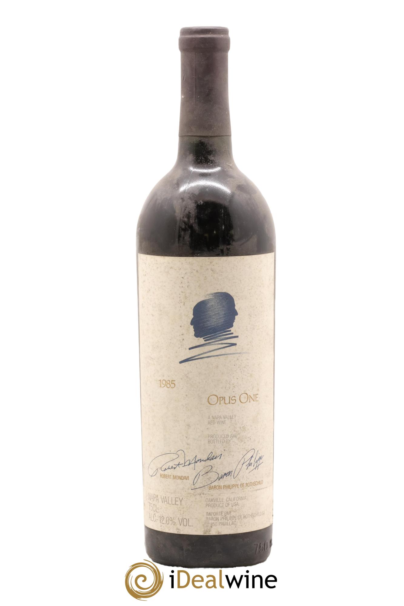 Napa Valley Opus One Robert Mondavi 1985 - Lot de 1 bouteille - 0
