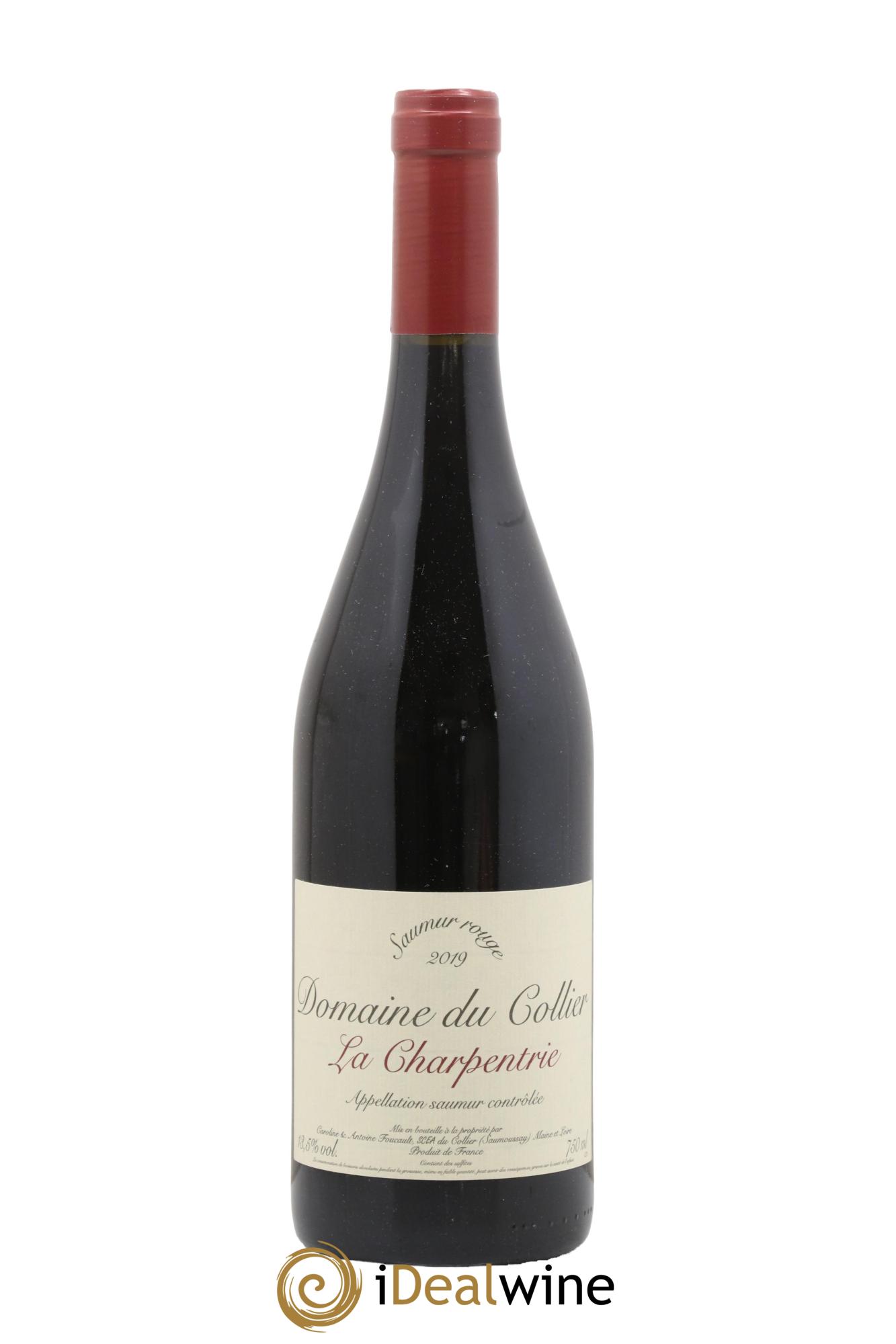 Saumur La Charpentrie Domaine du Collier 2019 - Lot de 1 bouteille - 0