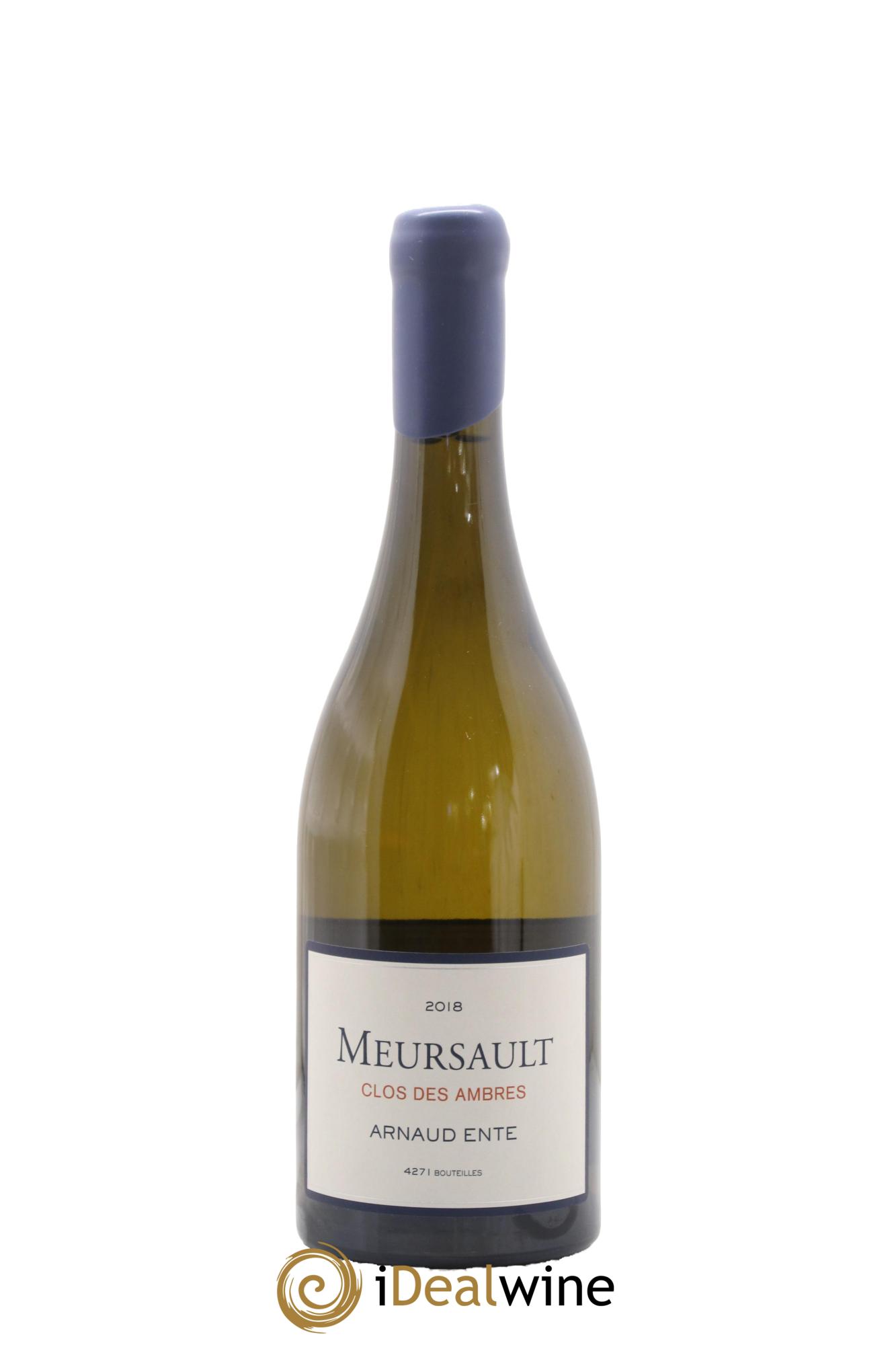 Meursault Clos des Ambres Arnaud Ente 2018 - Lot de 1 bouteille - 0
