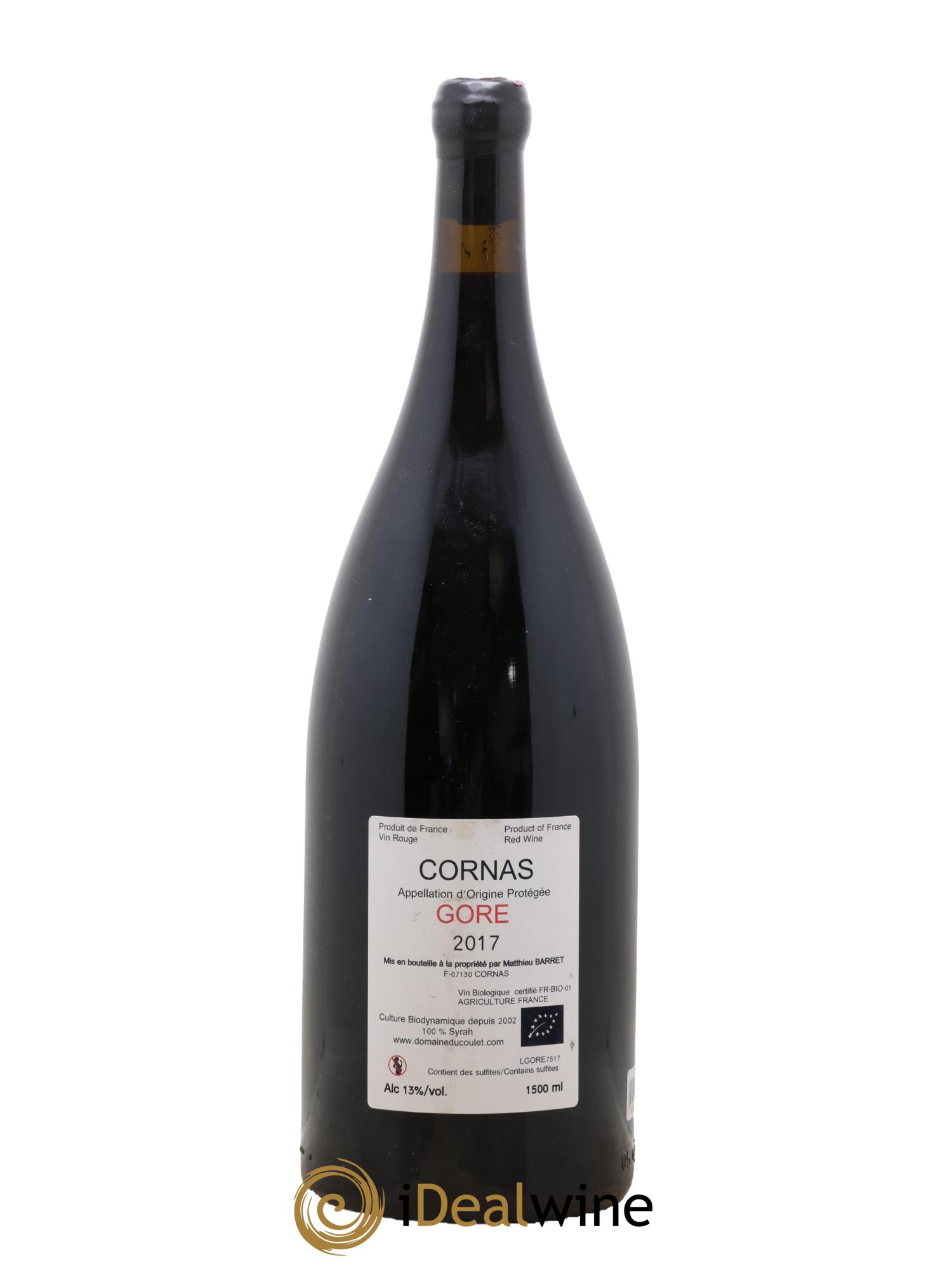 Cornas Gore Coulet (Domaine du) - Matthieu Barret  2017 - Lot de 1 magnum - 1