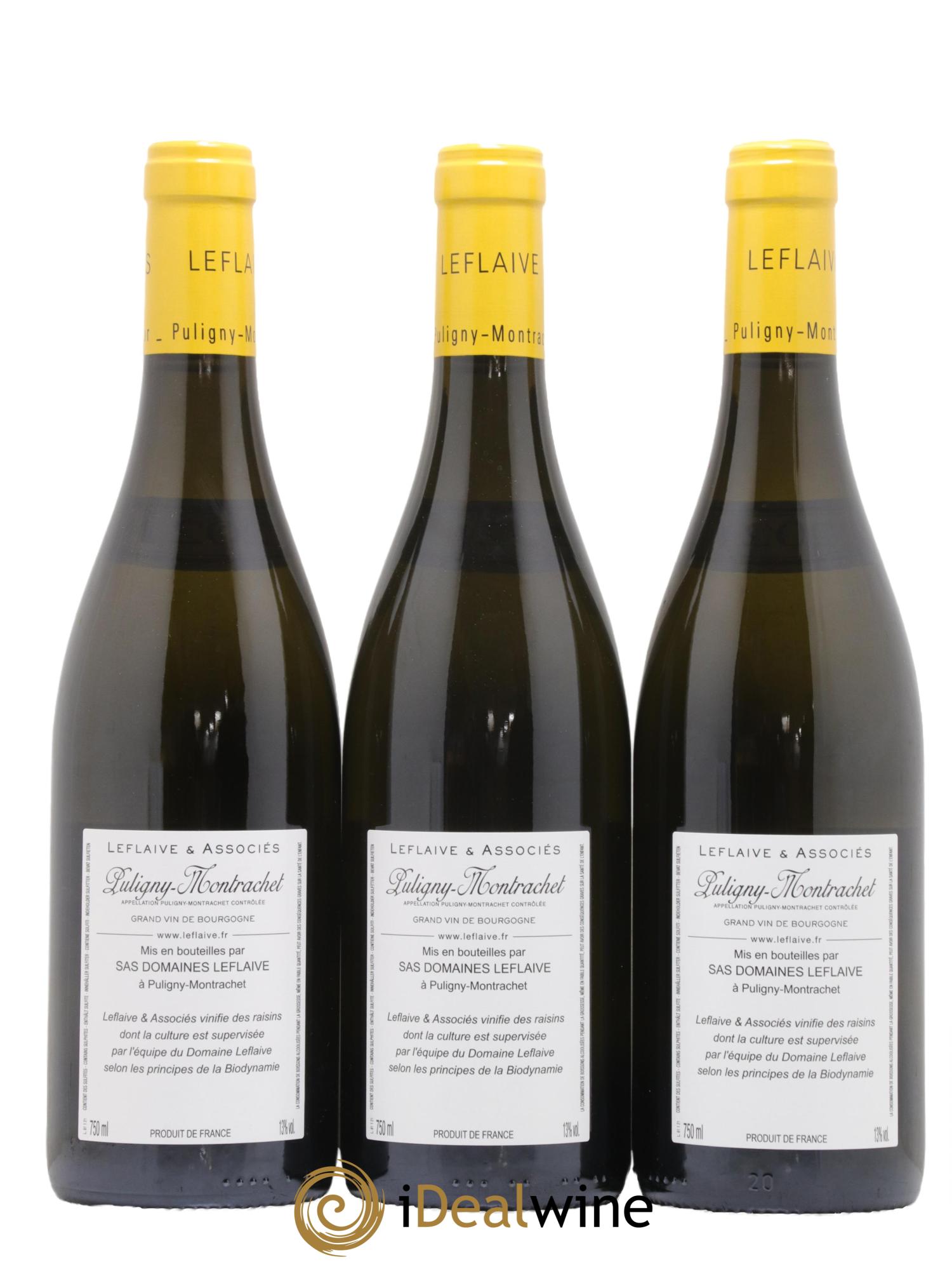 Puligny-Montrachet Leflaive (Domaine) 2021 - Lot de 3 bouteilles - 1