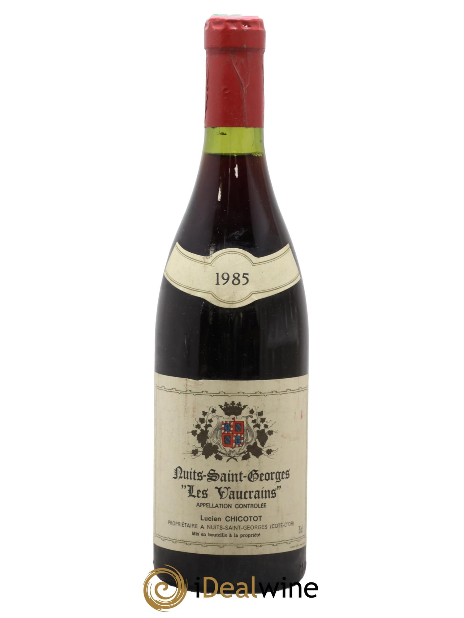 Nuits-Saint-Georges 1er Cru Les Vaucrains Chicotot 1985 - Posten von 1 Flasche - 0