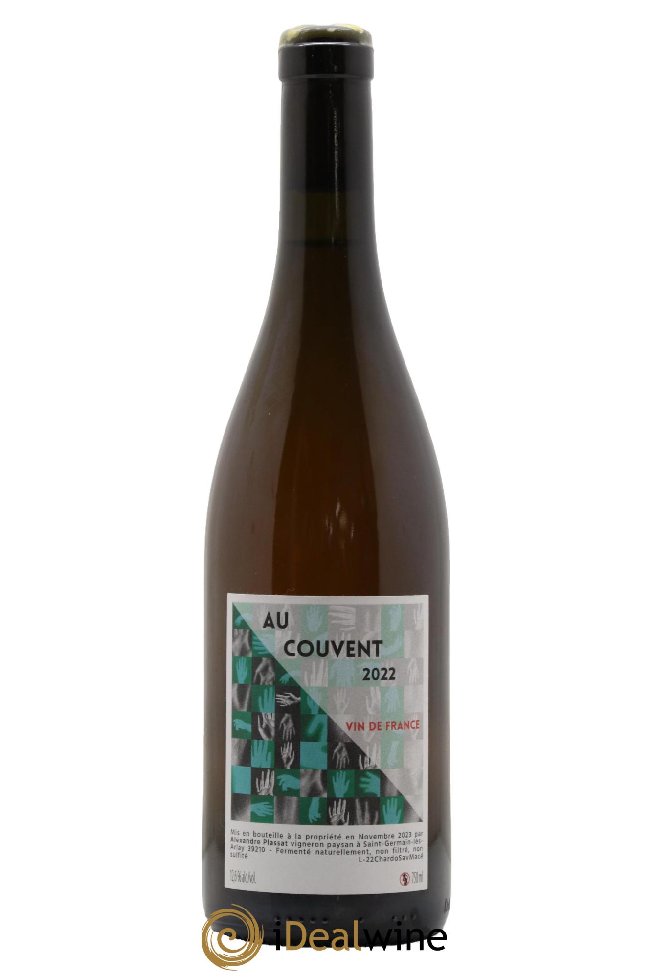 Vin de France Au Couvent Domaine Alexandre Plassat 2022 - Lot of 1 bottle - 0
