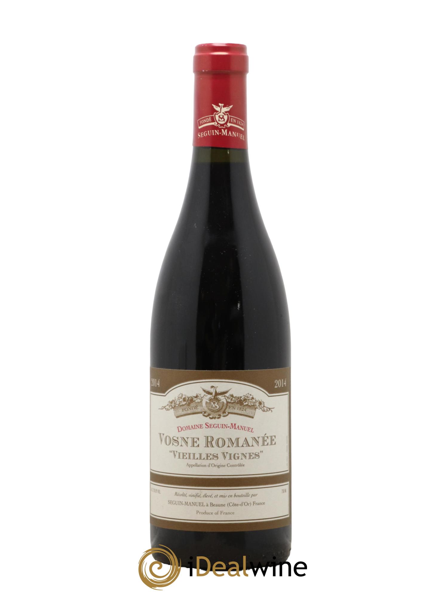 Vosne-Romanée Vieilles Vignes Domaine Seguin-Manuel 2014 - Lot de 1 bouteille - 0