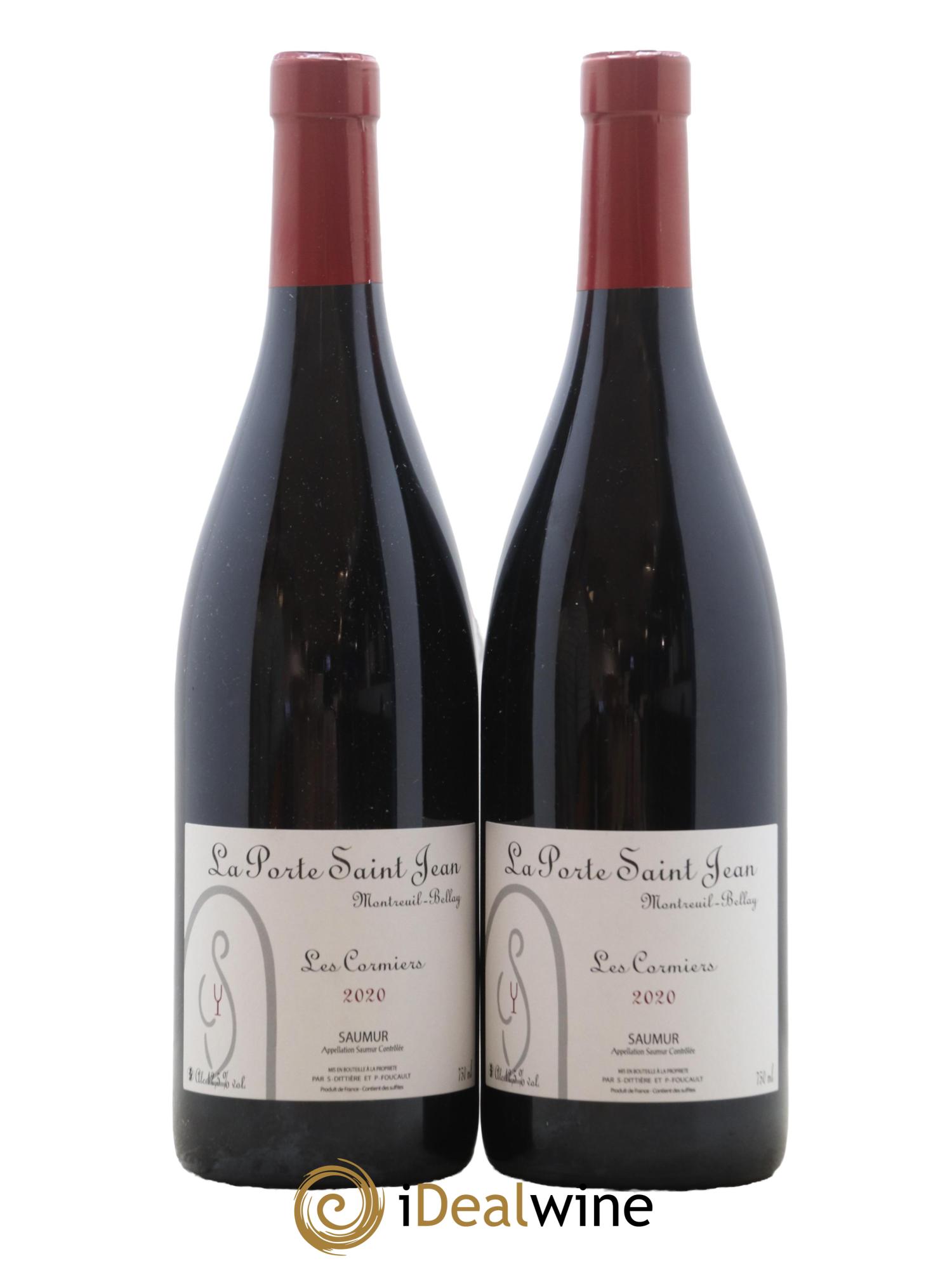 Saumur Les Cormiers La Porte Saint Jean 2020 - Lot de 2 bouteilles - 0