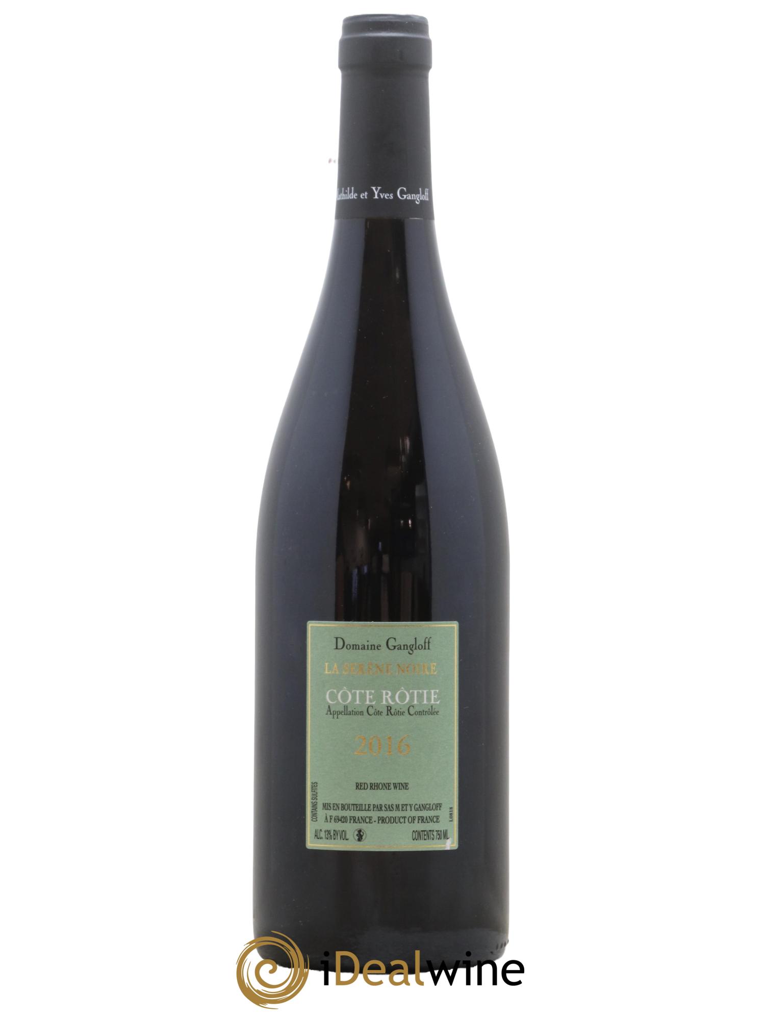 Côte-Rôtie La Sereine Noire Gangloff (Domaine) 2016 - Lot de 1 bouteille - 1