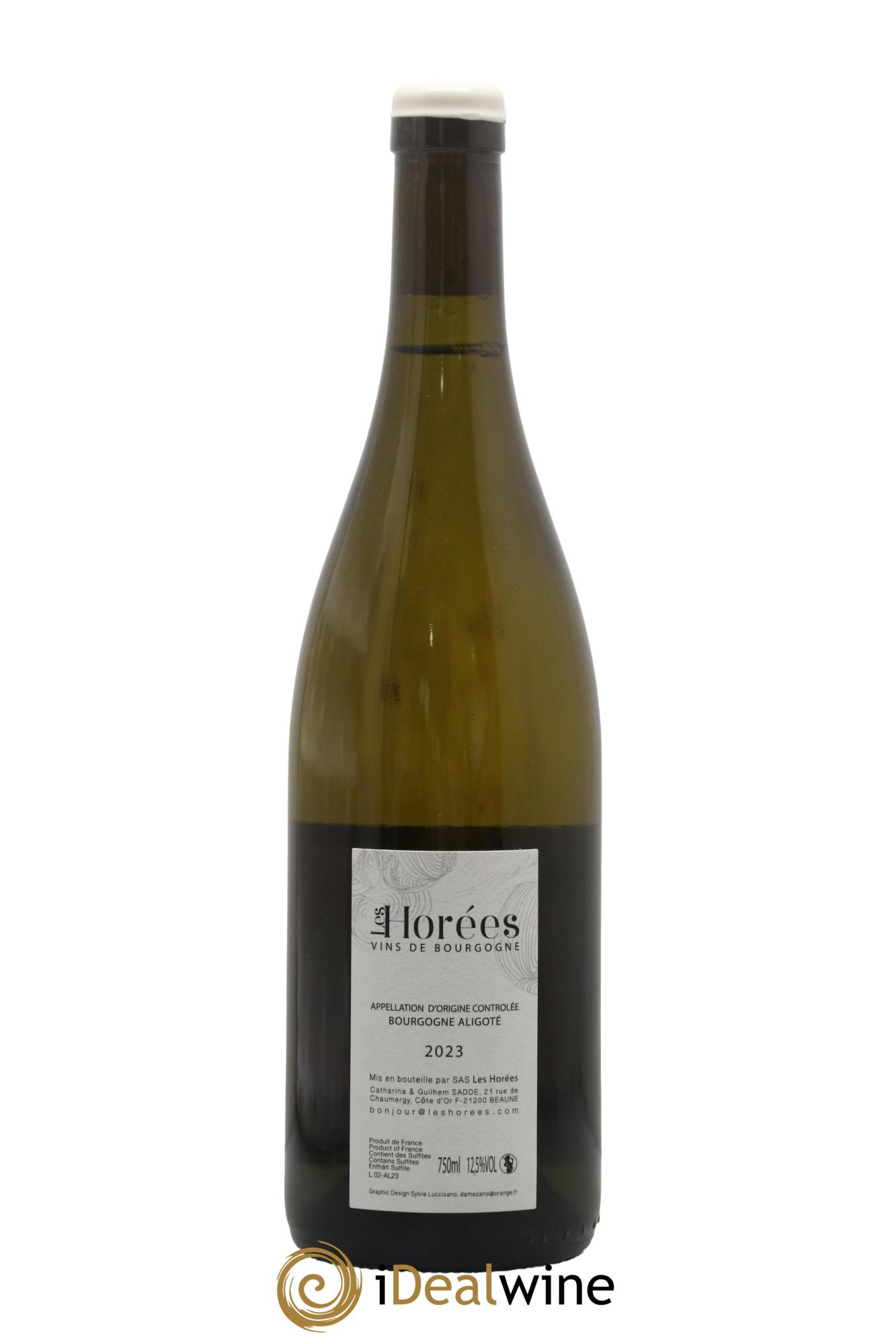 Bourgogne Aligoté En Coulezain Les Horées 2023 - Lot de 1 bouteille - 1