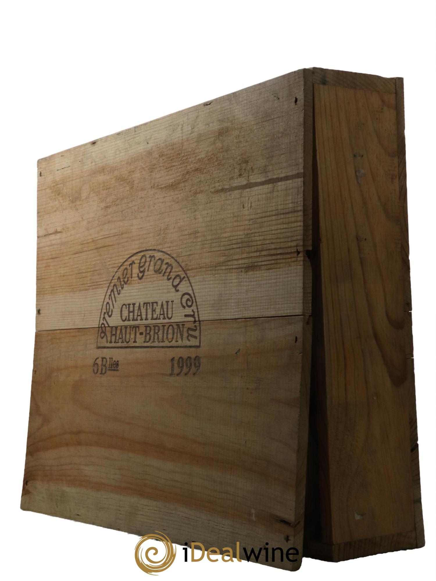 Château Haut Brion 1er Grand Cru Classé 1999 - Lot de 6 bouteilles - 4