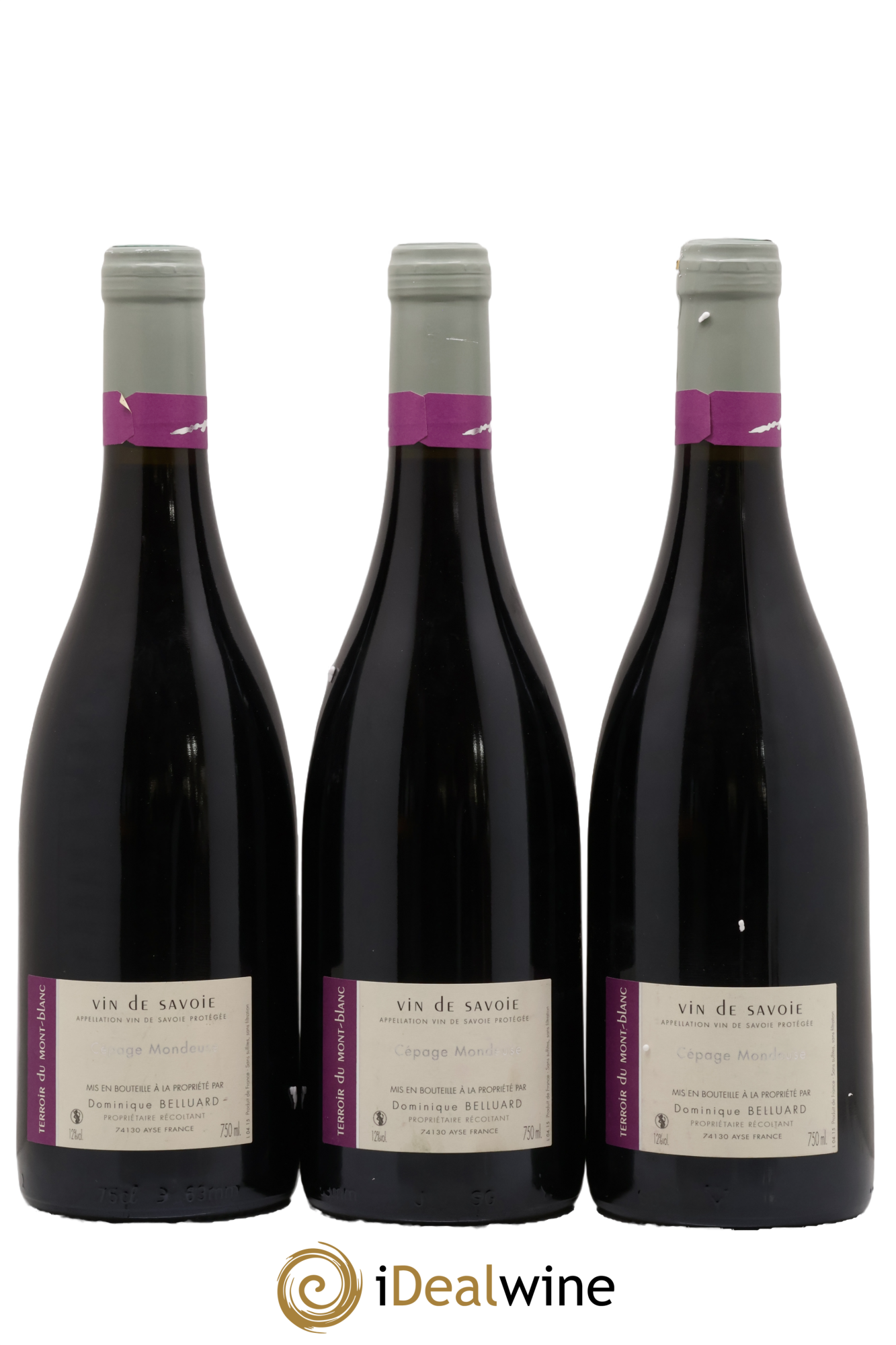 Vin de France Mondeuse Domaine Belluard 2015 - Lot of 3 bottles - 1