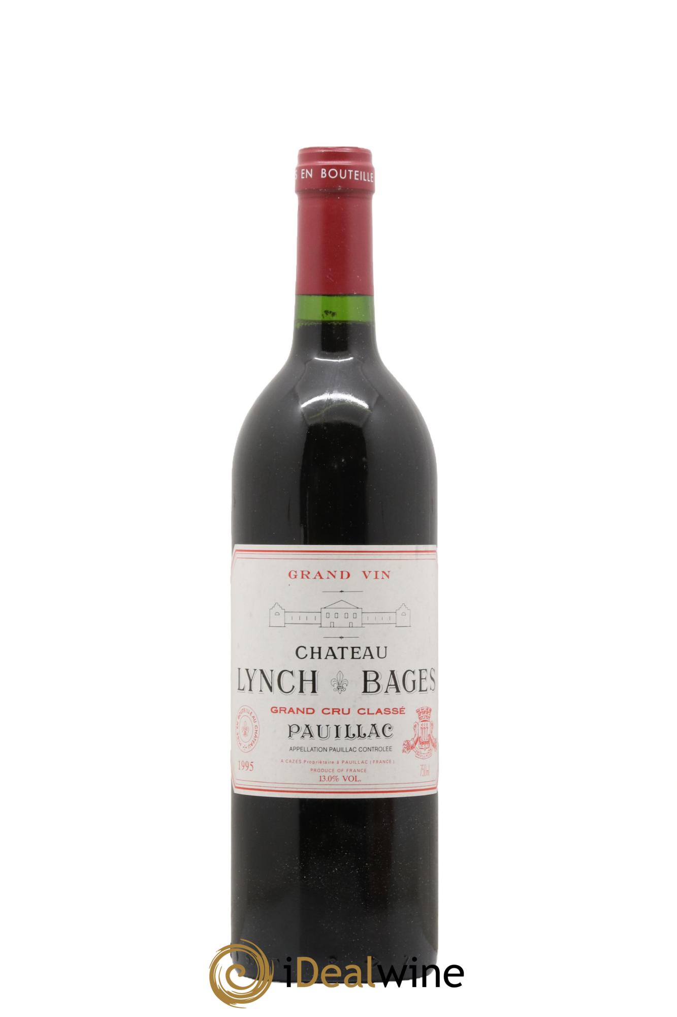 Château Lynch Bages 5ème Grand Cru Classé 1995 - Lot de 1 bouteille - 0