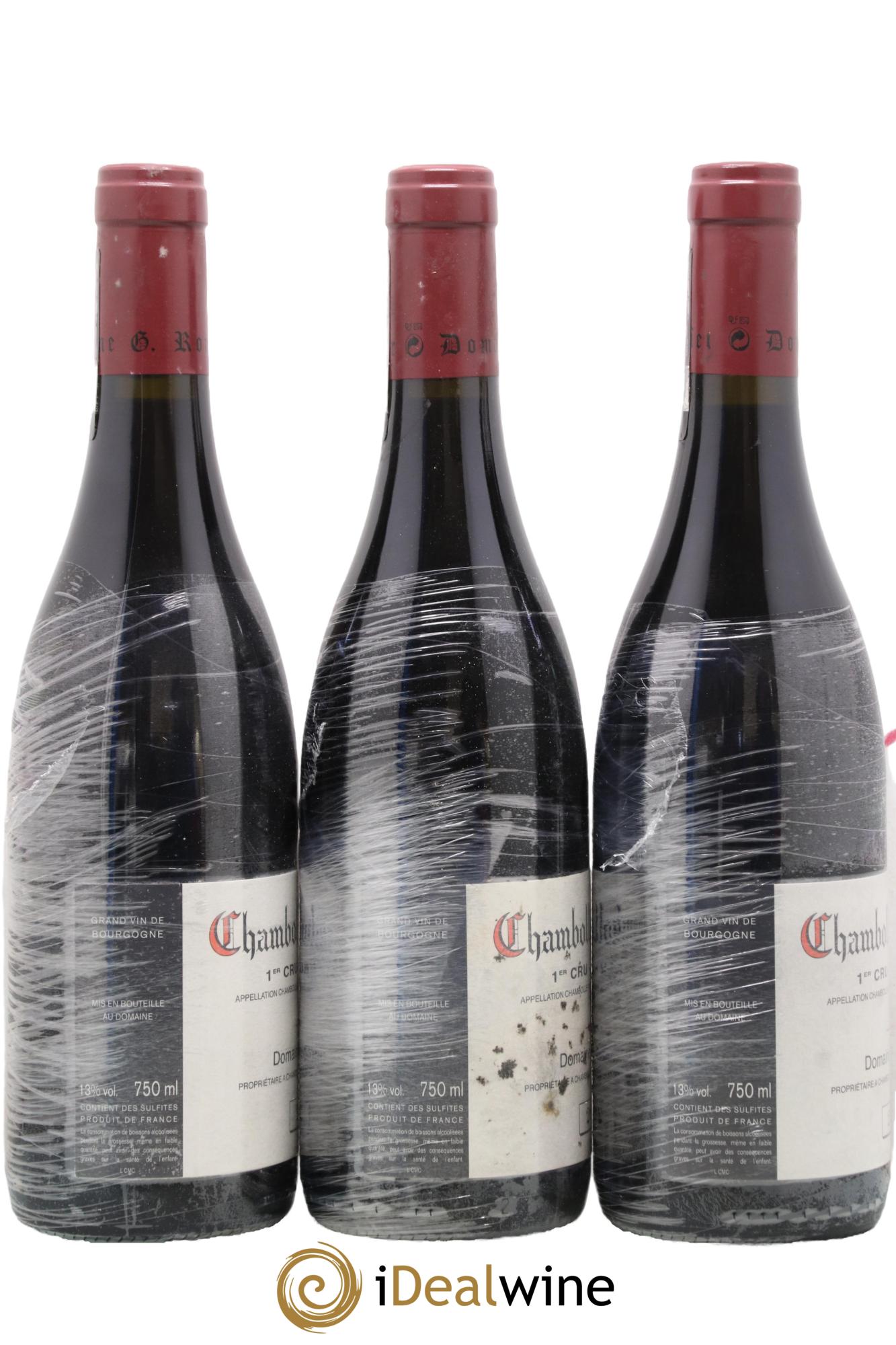 Chambolle-Musigny 1er Cru Les Cras Georges Roumier (Domaine) 2013 - Lot of 3 bottles - 1