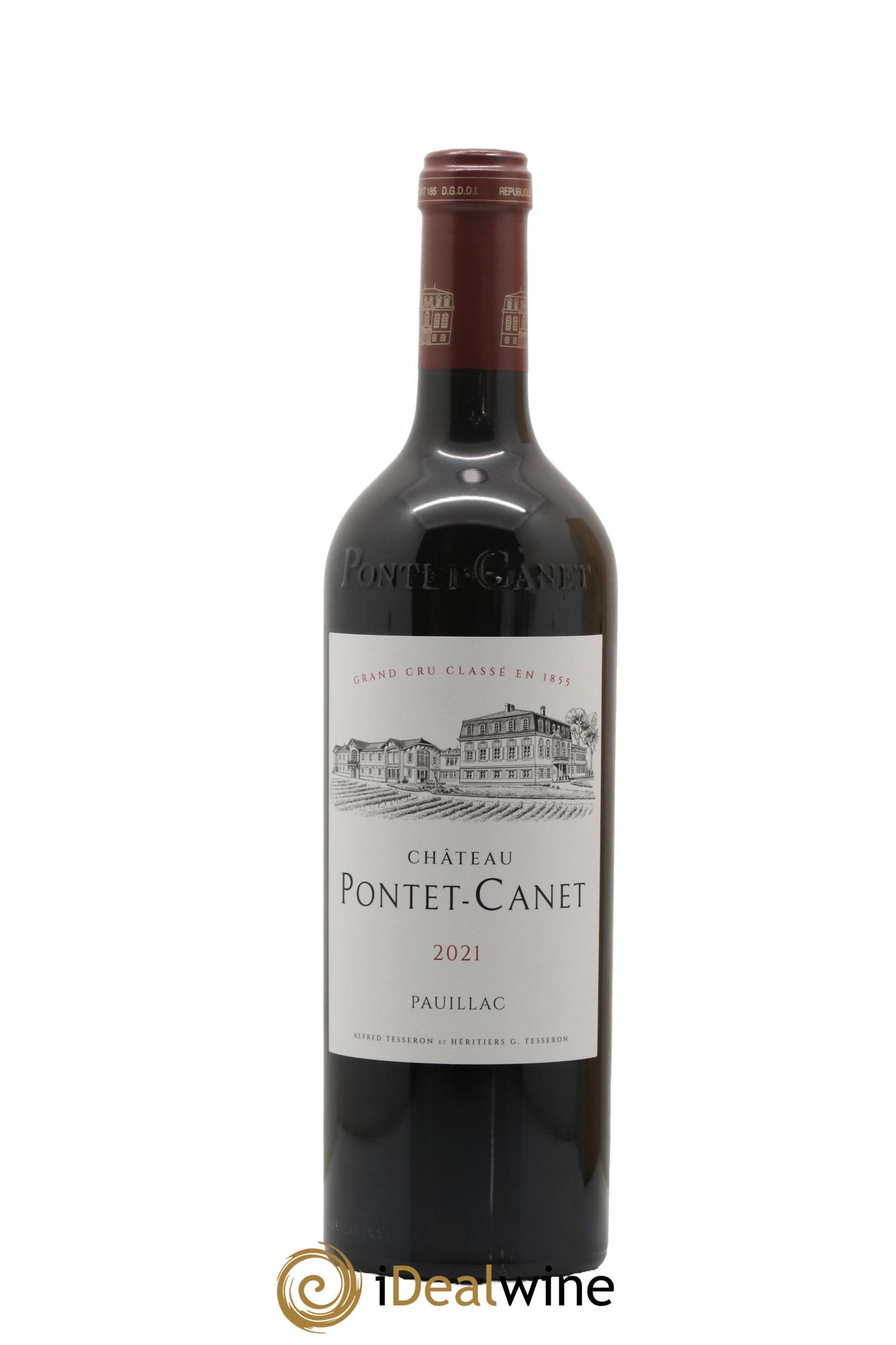 Château Pontet Canet 5ème Grand Cru Classé 2021 - Lot of 1 bottle - 1