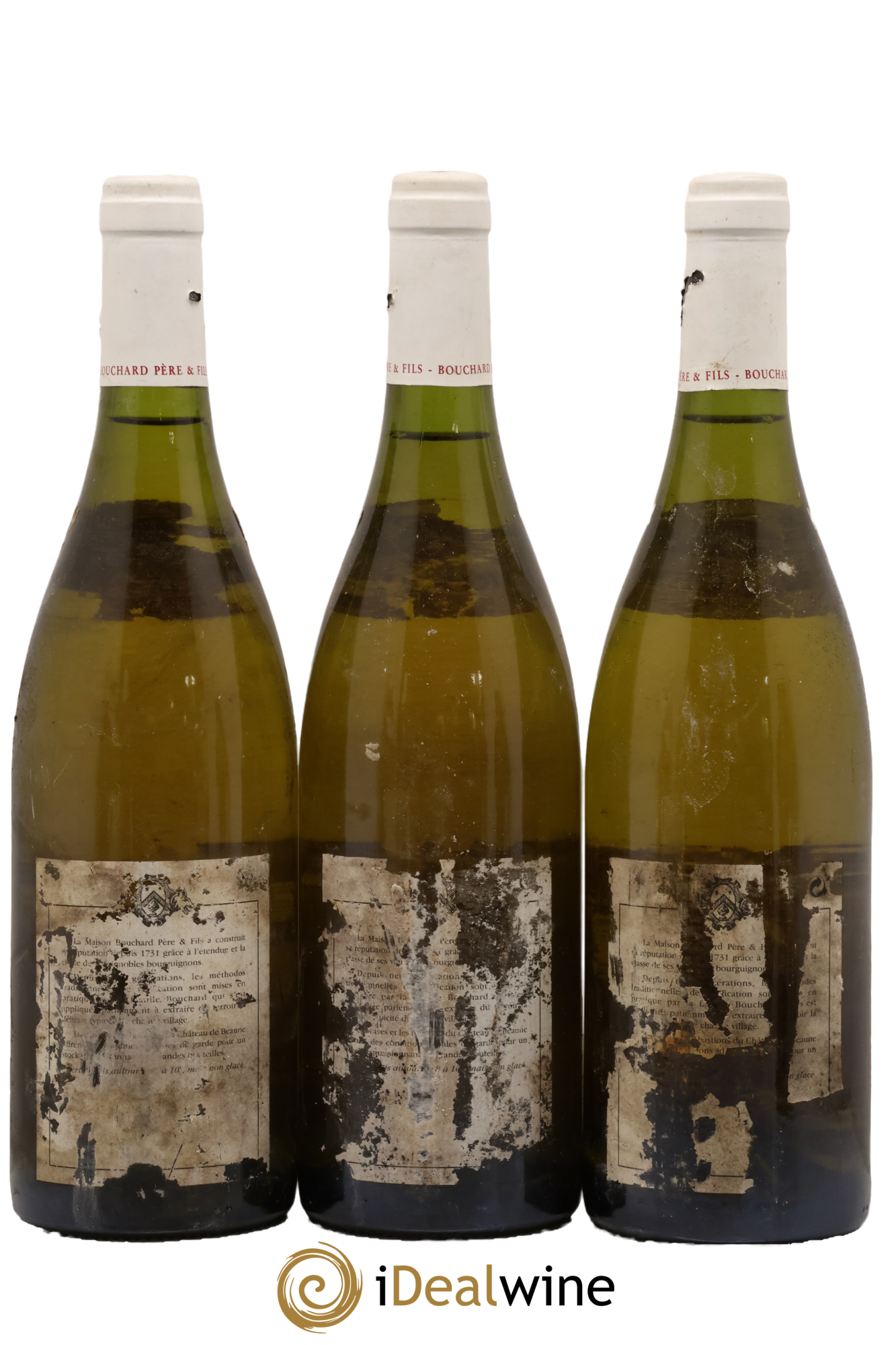 Chevalier-Montrachet Grand Cru Bouchard Père & Fils 1995 - Posten von 3 Flaschen - 1