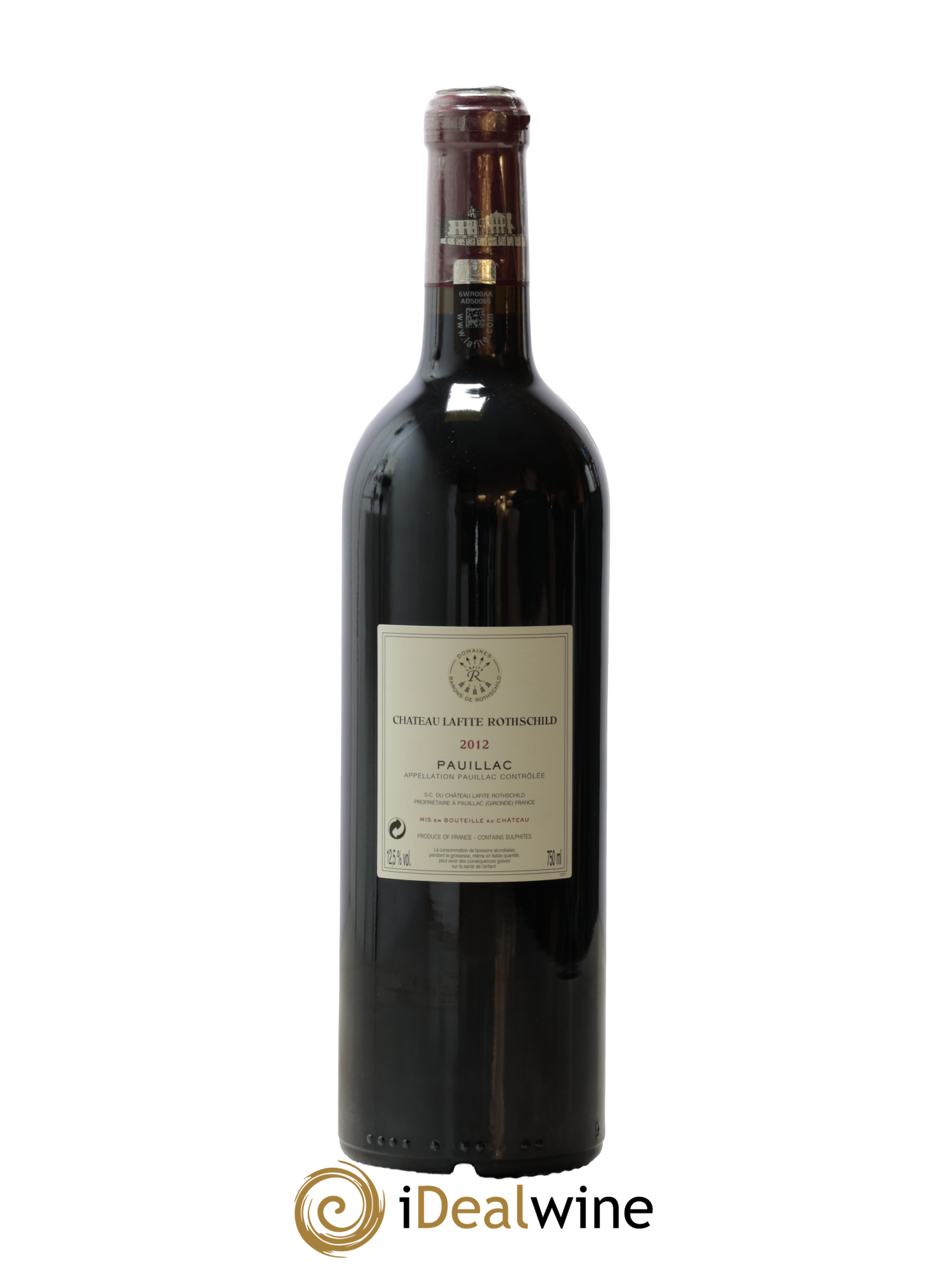 Château Lafite Rothschild 1er Grand Cru Classé 2012 - Lot de 1 bouteille - 1