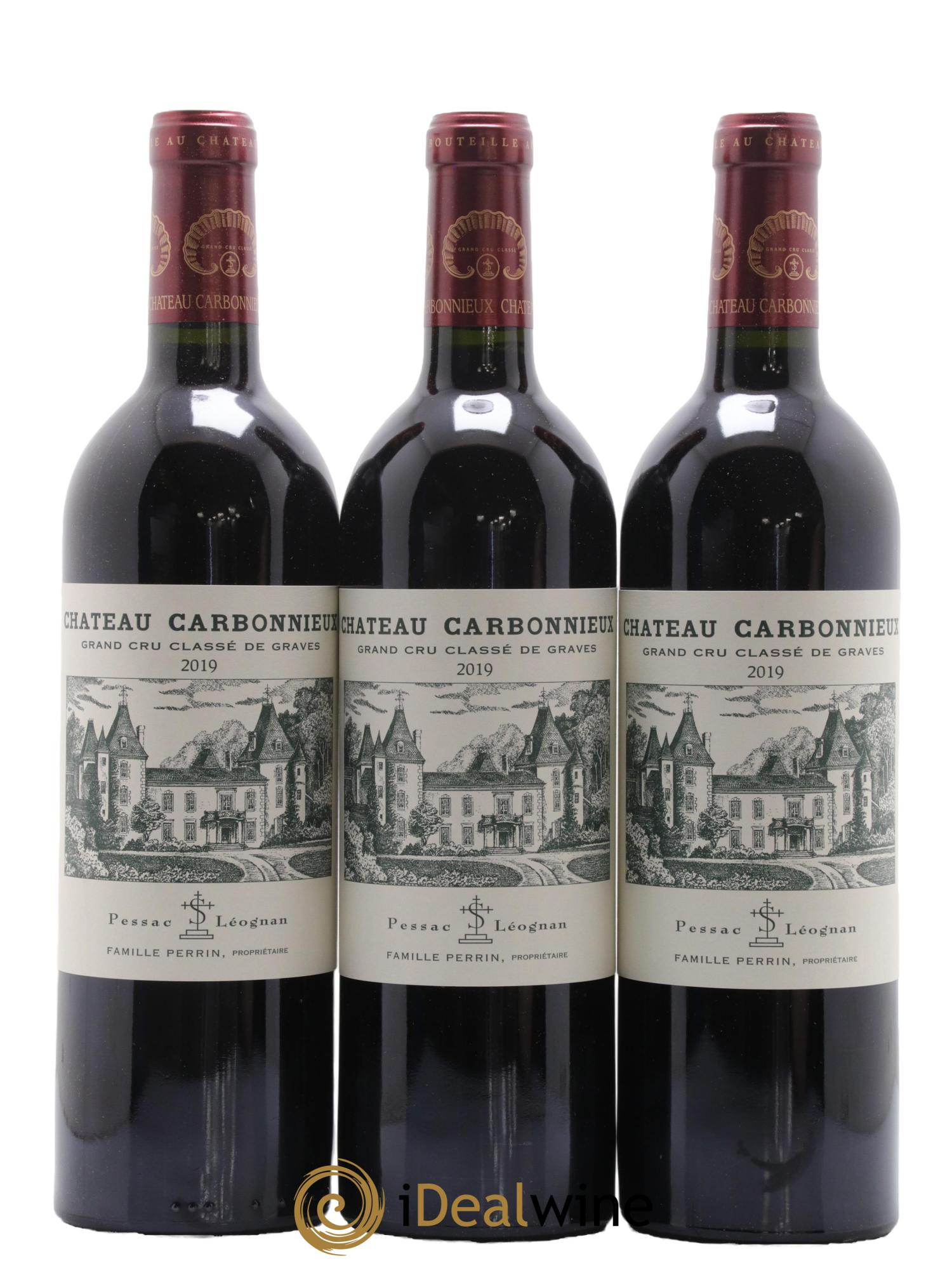Château Carbonnieux Cru Classé de Graves 2019 - Lot de 6 bouteilles - 2