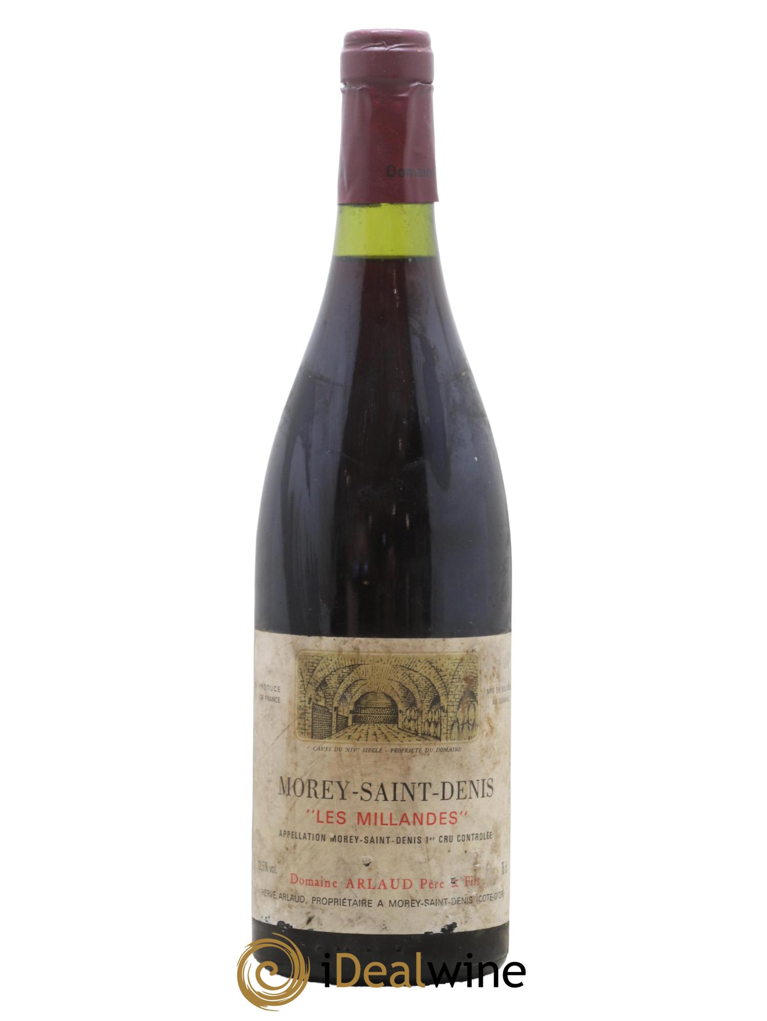 Morey-Saint-Denis 1er Cru Les Millandes Arlaud - Lot de 1 bouteille - 0