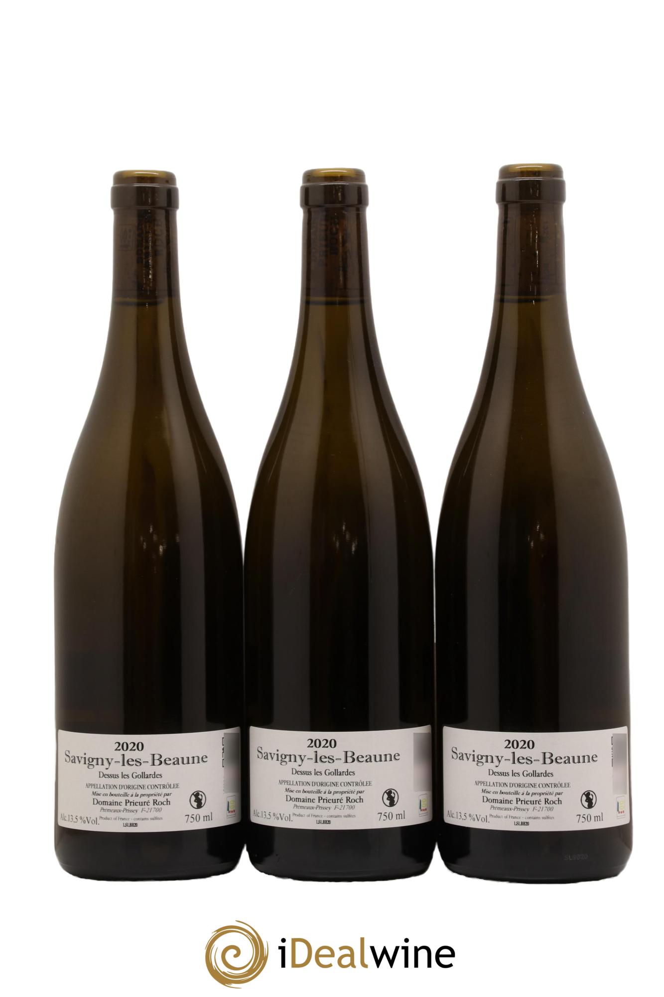 Savigny-lès-Beaune Dessus Les Gollardes Prieuré Roch 2020 - Lot de 3 bouteilles - 1