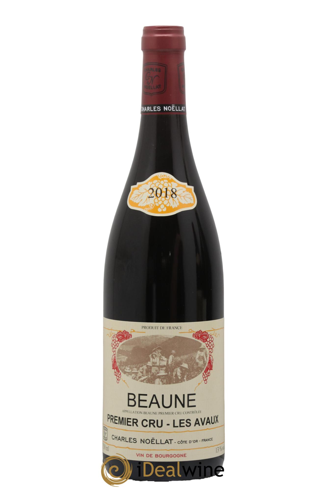 Beaune 1er Cru Les Avaux Charles Noellat 2018 - Posten von 1 Flasche - 0