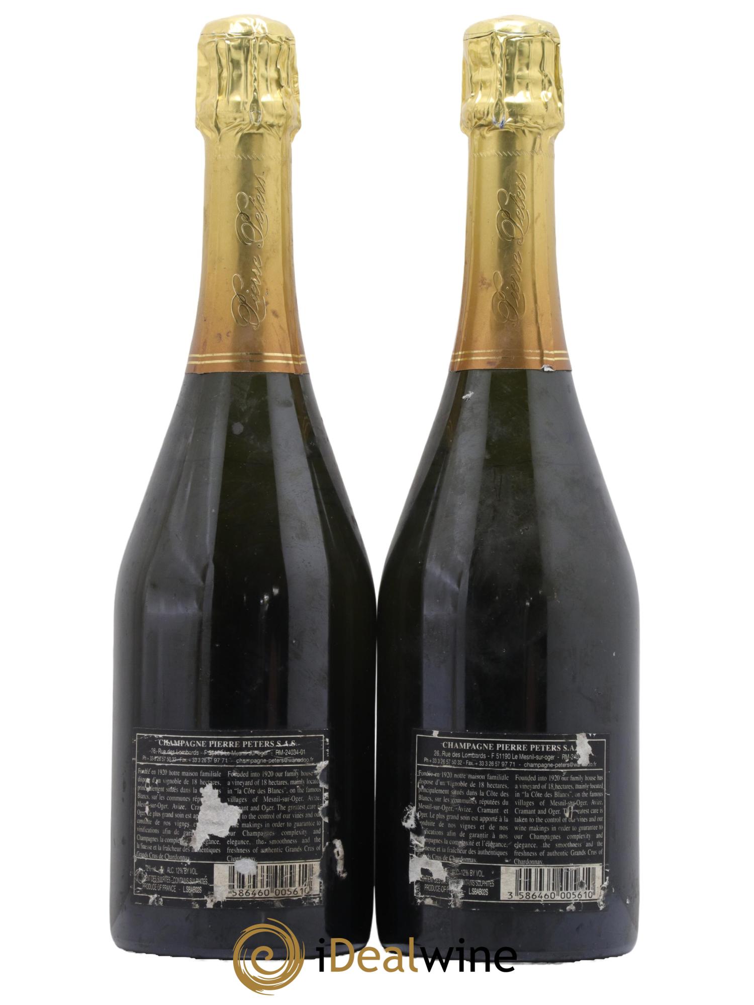 Cuvée Spéciale les Chétillons Blanc de Blancs Brut Pierre Péters 2001 - Lotto di 2 bottiglie - 1