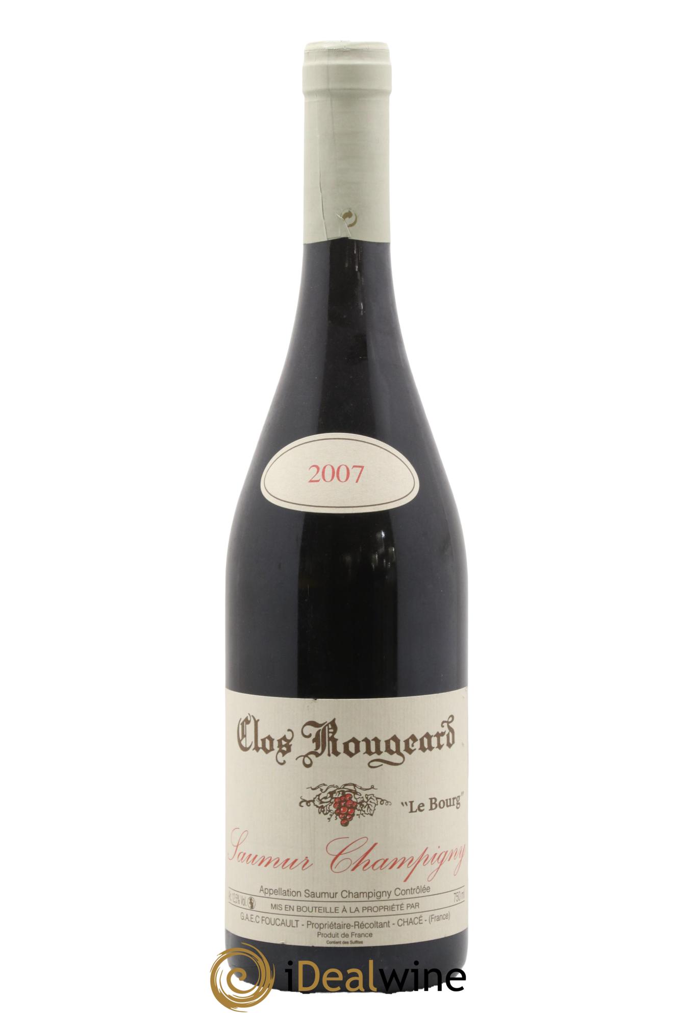 Saumur-Champigny Le Bourg Clos Rougeard 2007 - Lot of 1 bottle - 0
