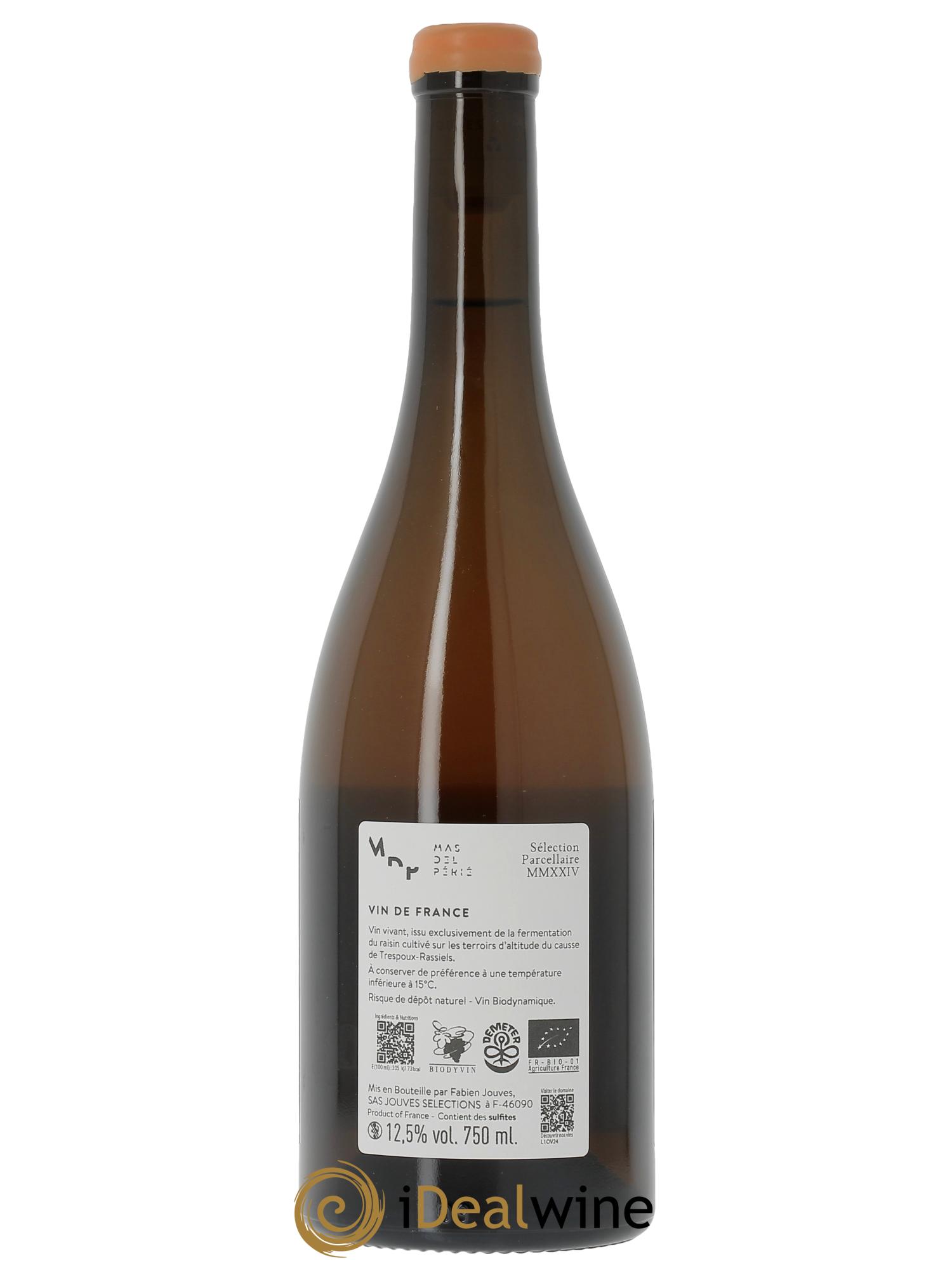 Vin de France Mas Del Périé Orange Voilée Fabien Jouves  2024 - Lot of 1 bottle - 1