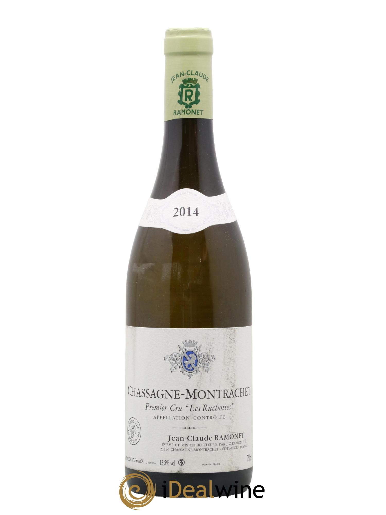Chassagne-Montrachet 1er Cru Les Ruchottes Ramonet (Domaine) 2014 - Lot de 1 bouteille - 0