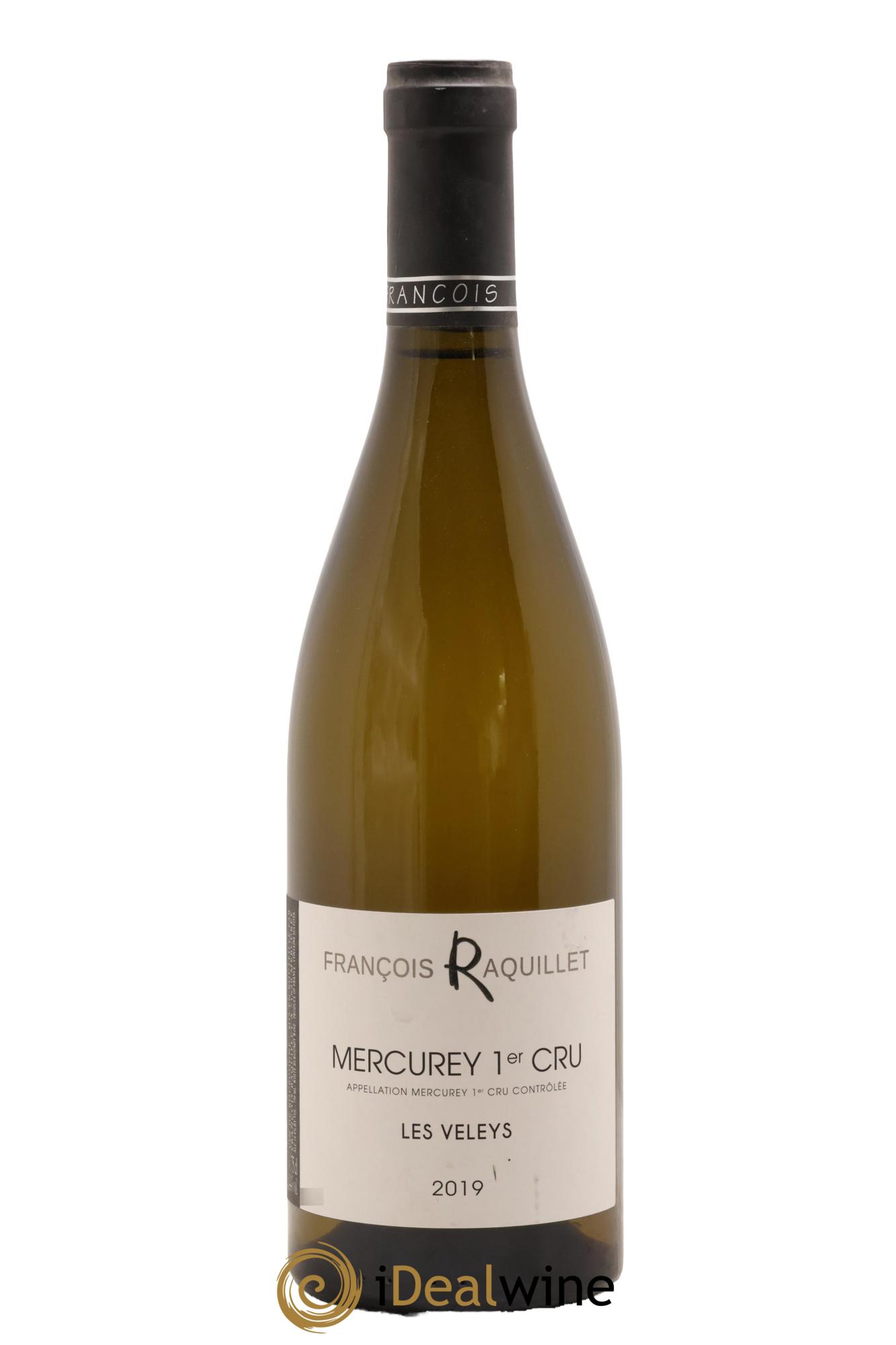 Mercurey 1er Cru Les Veleys François Raquillet 2019 - Lot de 1 bouteille - 0