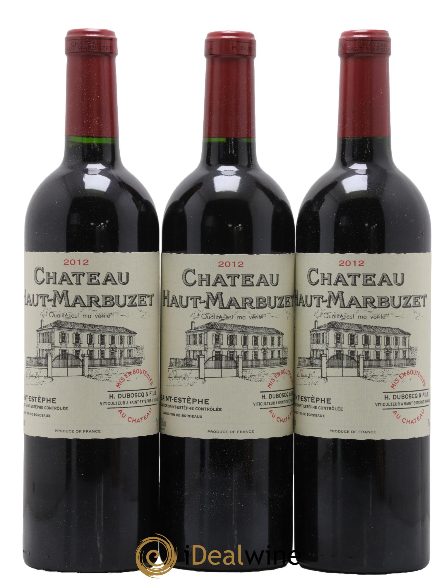 Château Haut Marbuzet 2012 - Lot de 12 bouteilles - 3