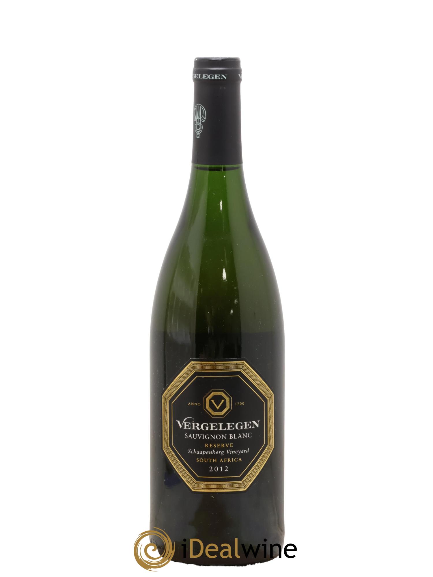Afrique du Sud Vergelegen Sauvignon Blanc Reserve Schaapenberg Vineyard 2012 - Posten von 1 Flasche - 0