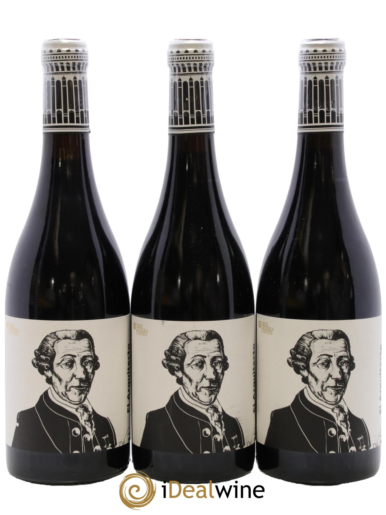 Espagne El Arquitecto Tres Generaciones Ronda 2018 - Posten von 3 Flaschen - 0